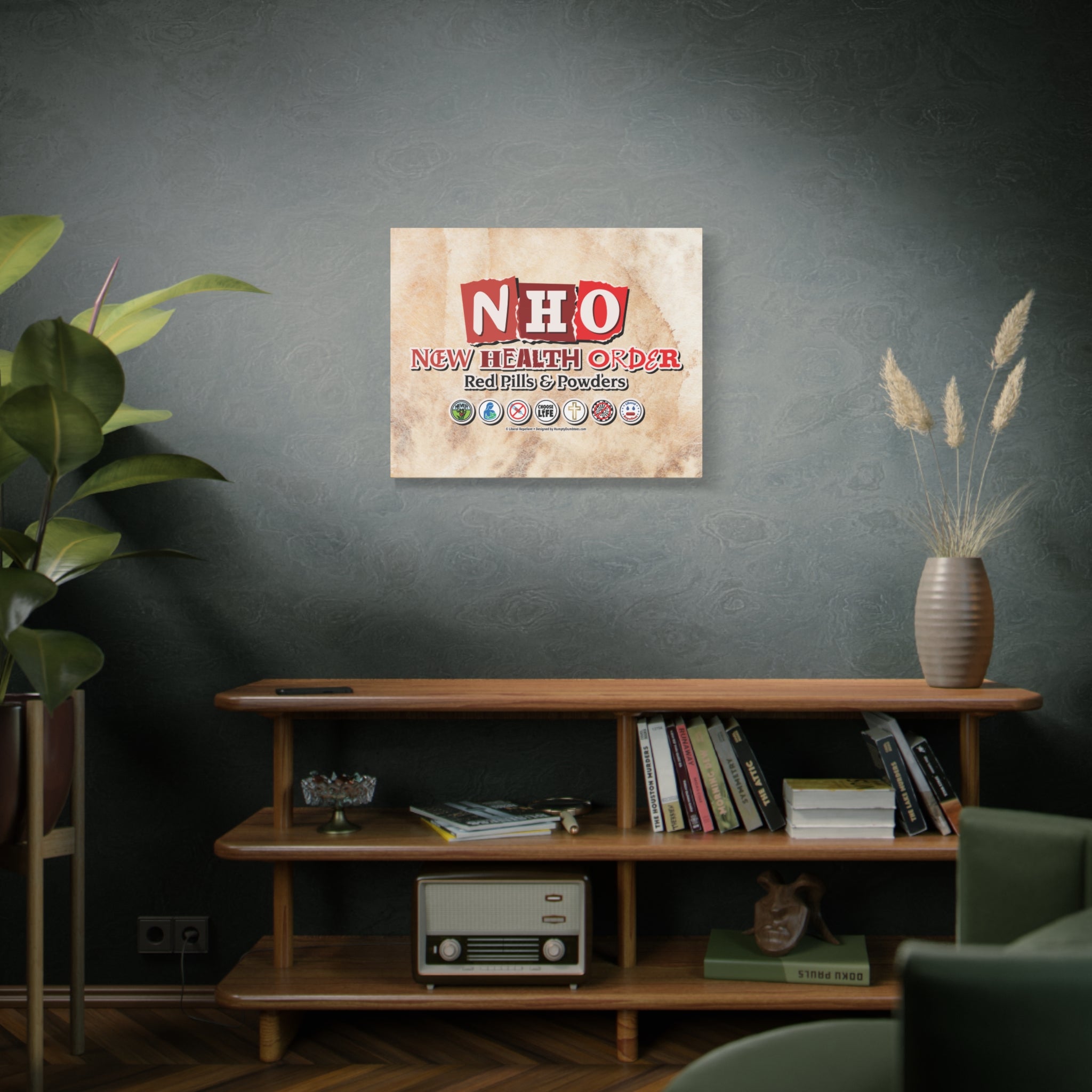 New Health Order - Gallery Wrapped Canvas Wall Art