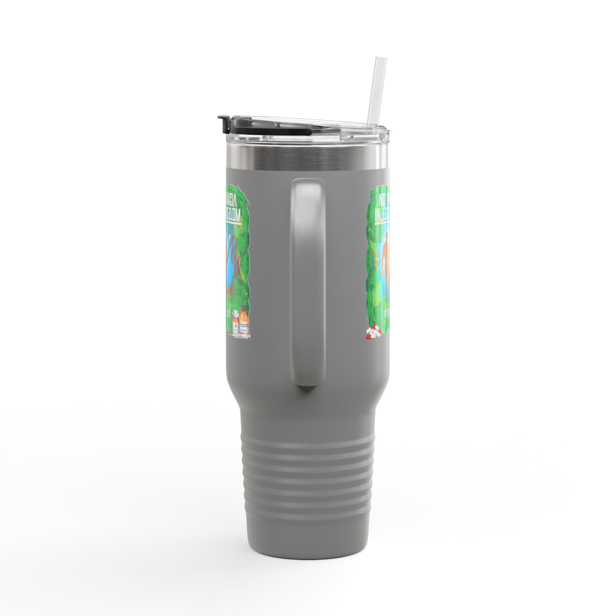 No Pharmakeia in God's Kingdom - 40oz Insulated Travel Mug