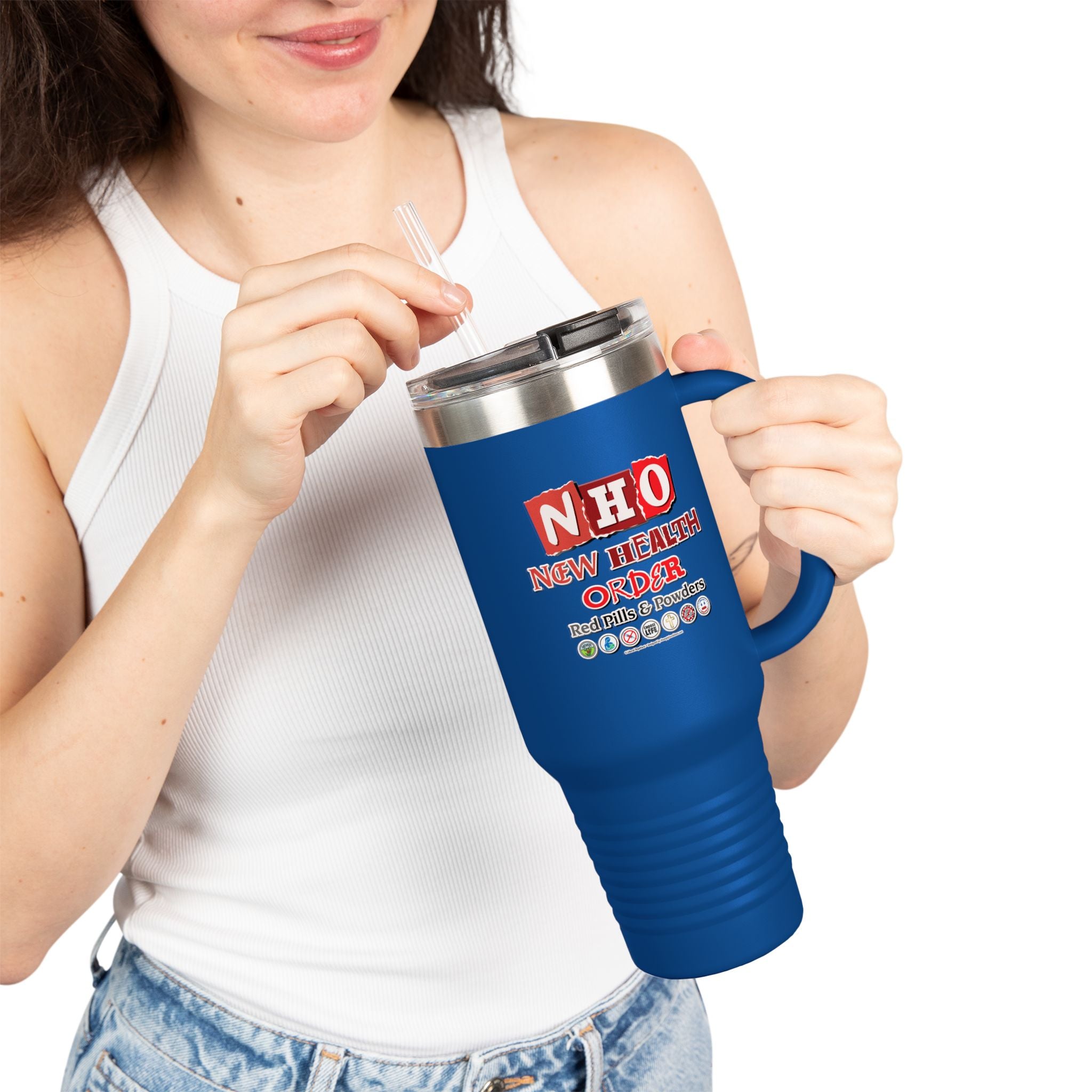 New Health Order - 40oz Insulated Travel Mug