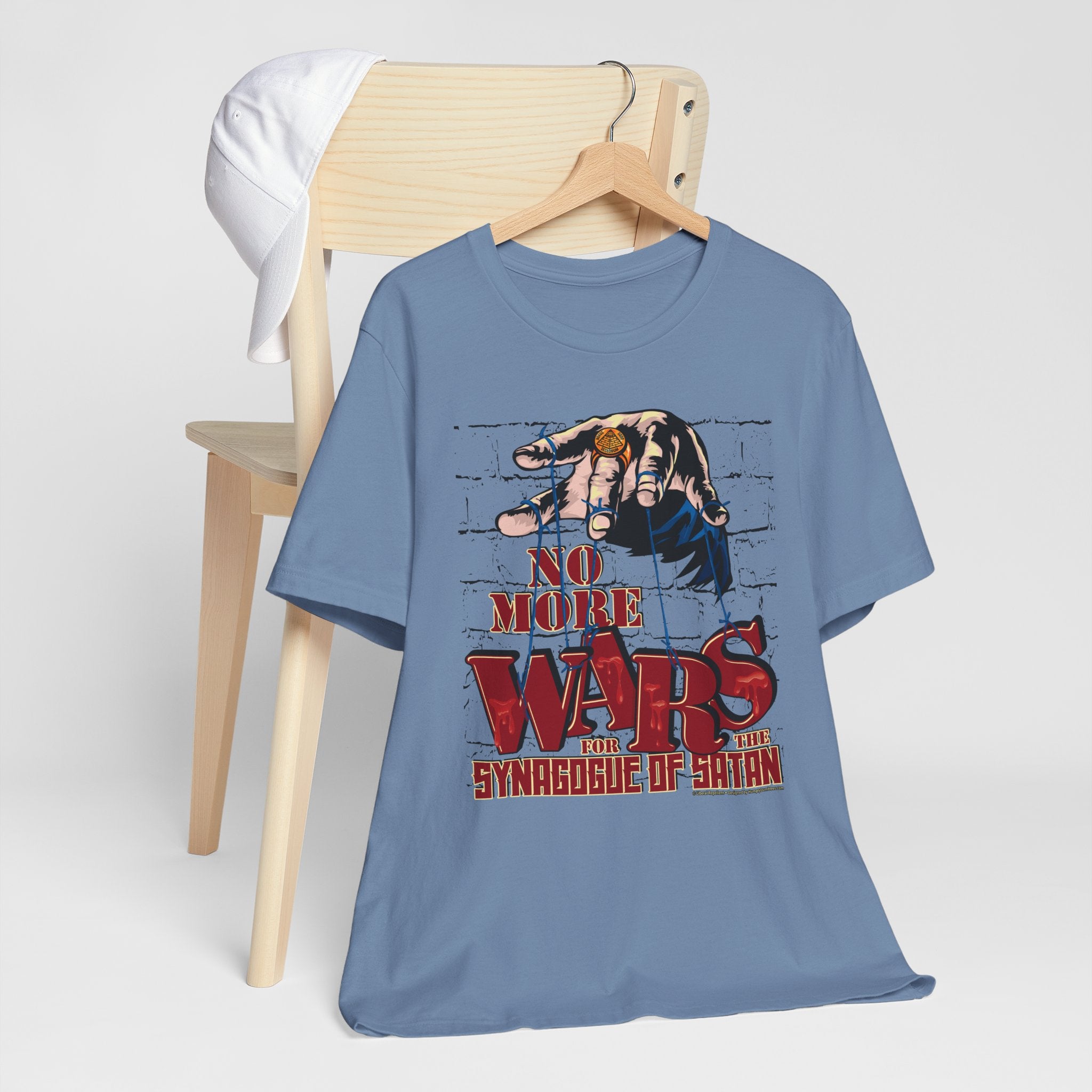 No More Wars for the Synagogue of Satan - Unisex Soft Cotton Short Sleeve T-Shirt