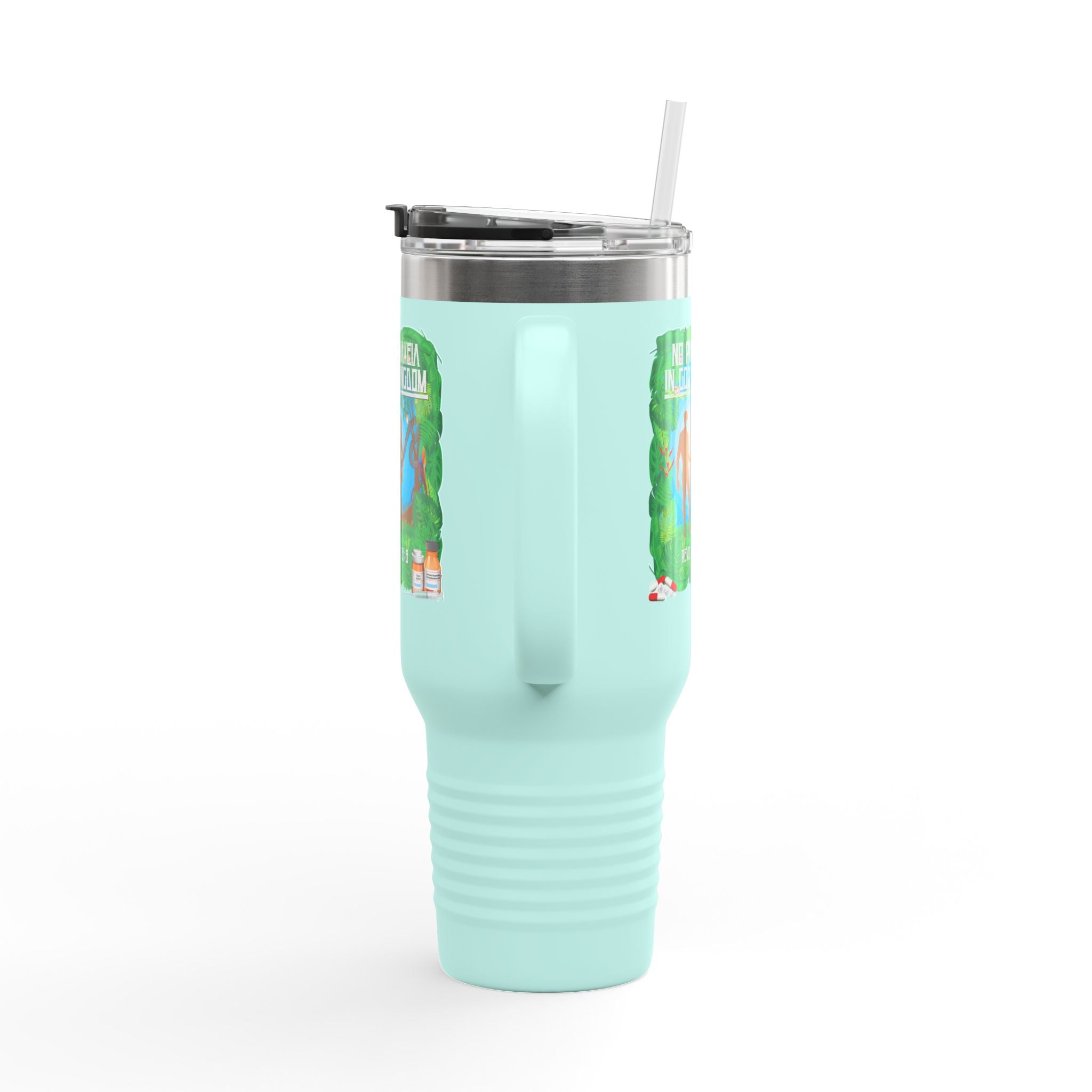 No Pharmakeia in God's Kingdom - 40oz Insulated Travel Mug