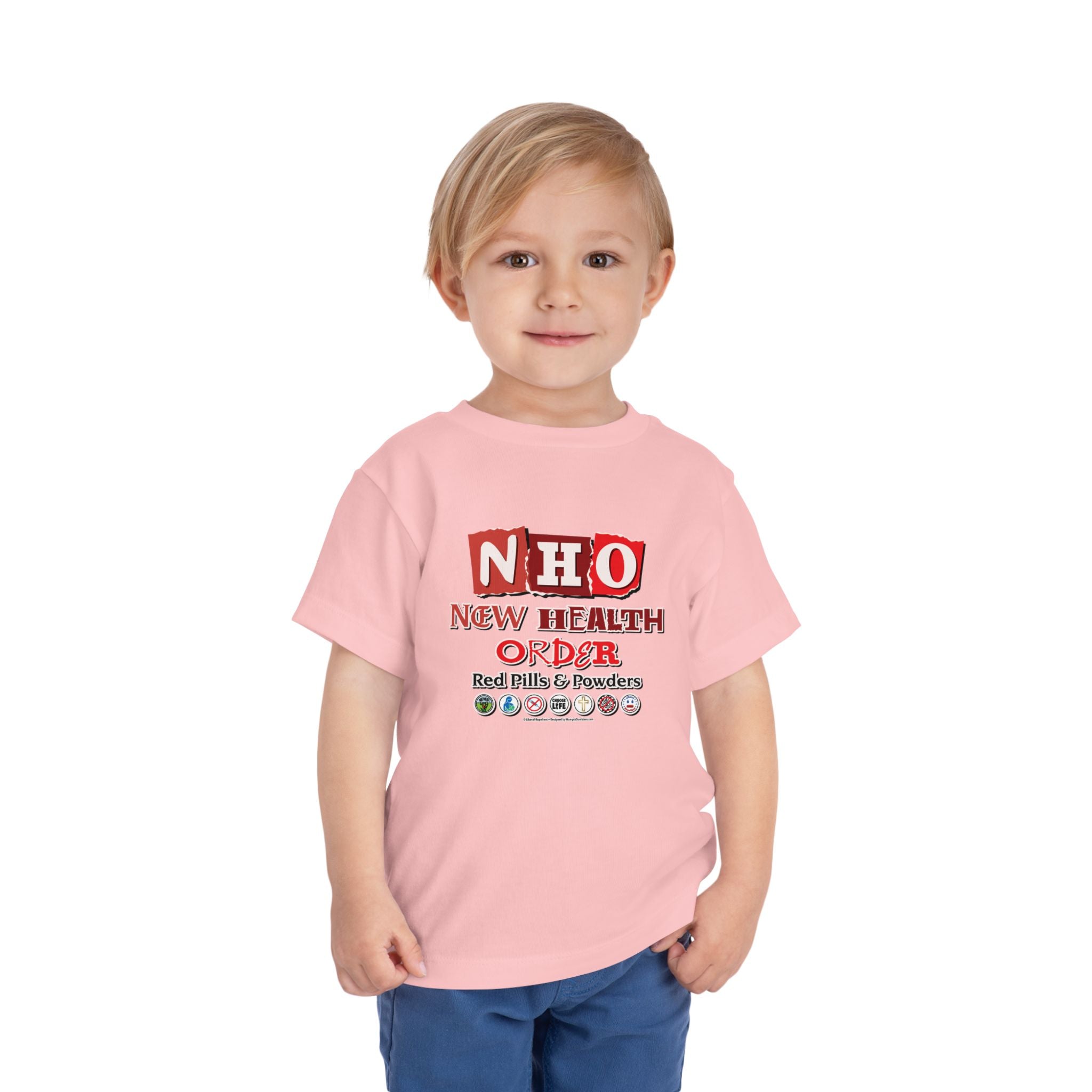 New Health Order - Toddler Soft Cotton Short Sleeve T-Shirt