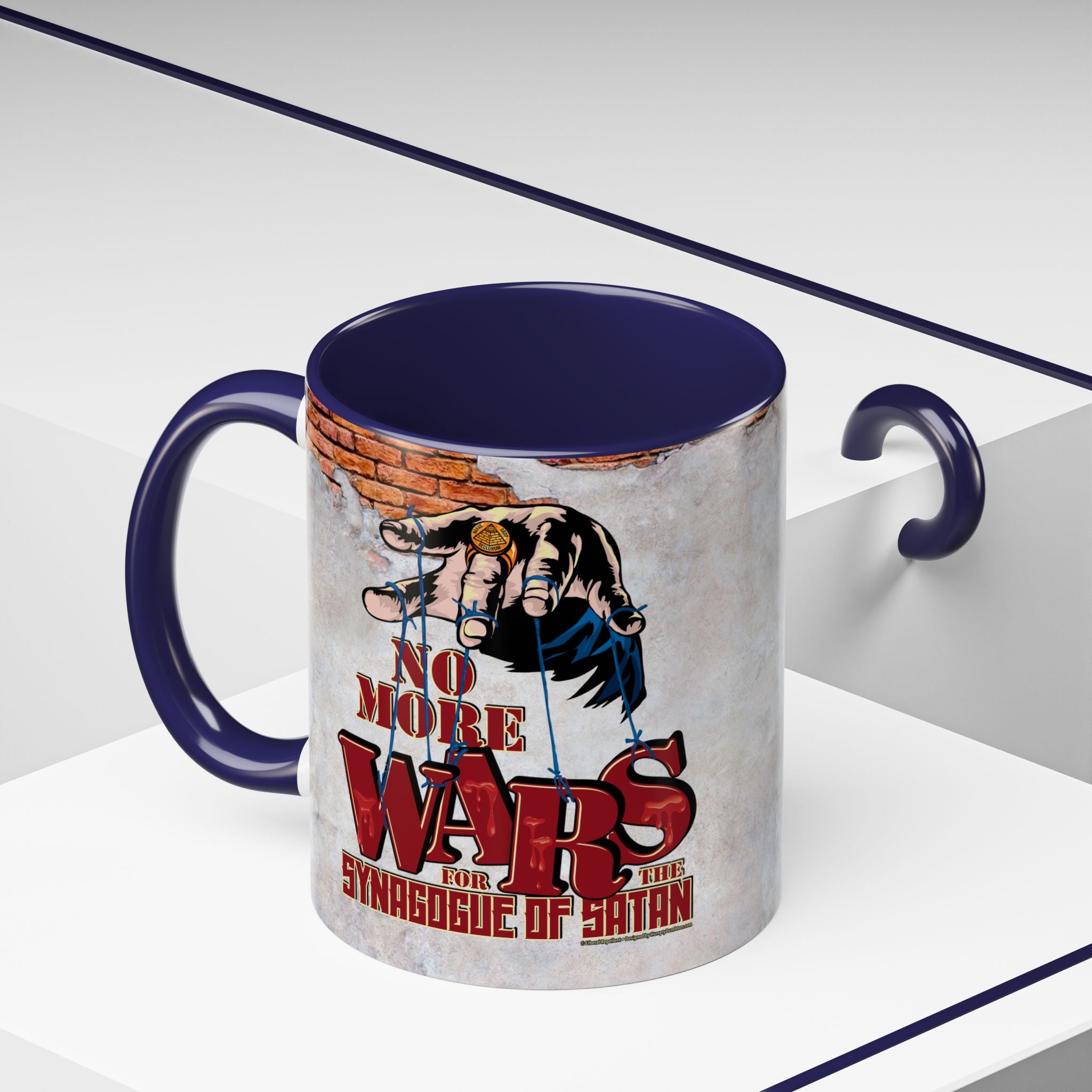No More Wars for the Synagogue of Satan - 11 & 15oz Ceramic Coffee Mug