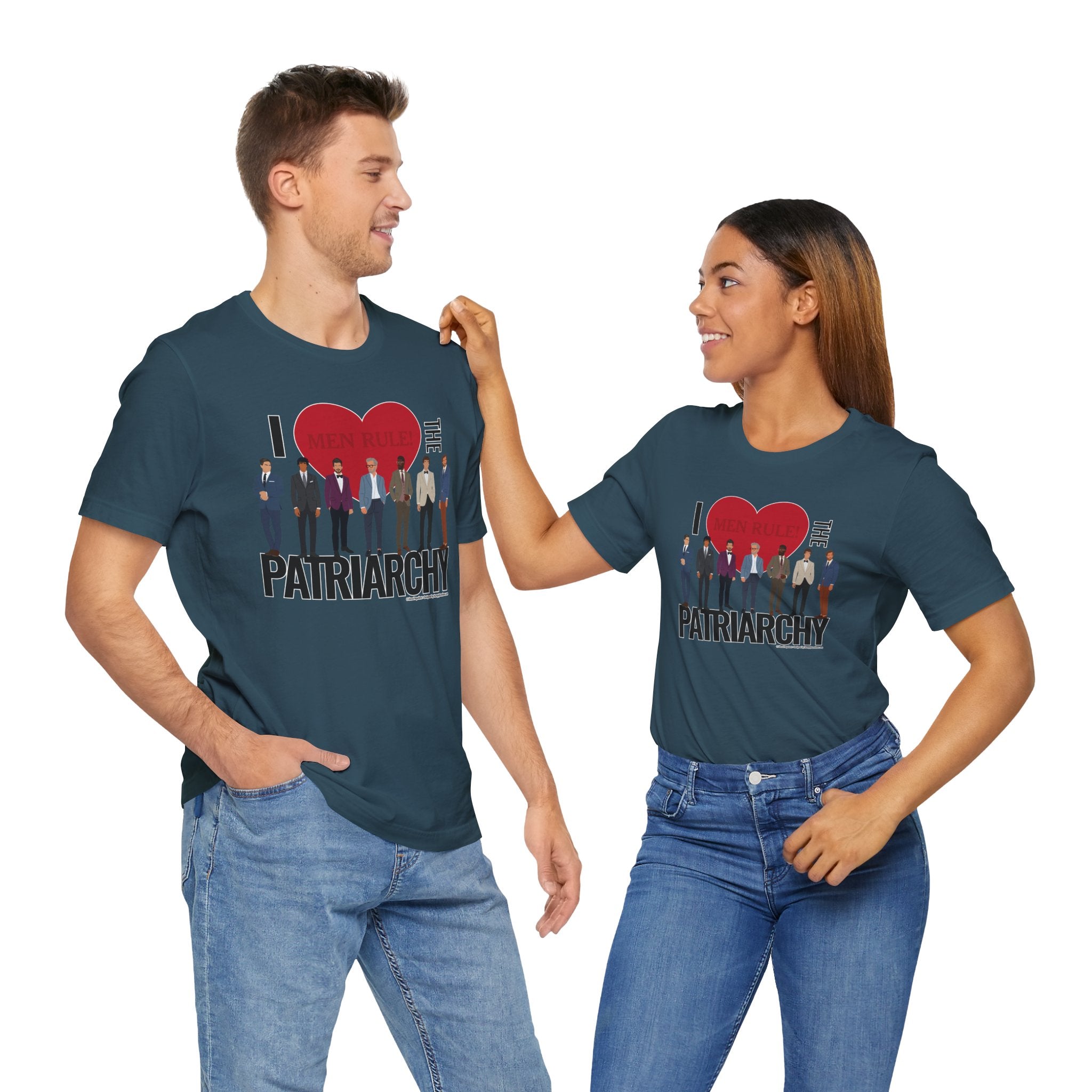 I Love The Patriarchy (The Good 'Ol Boys Edition) - Unisex Soft Cotton Short Sleeve T-Shirt