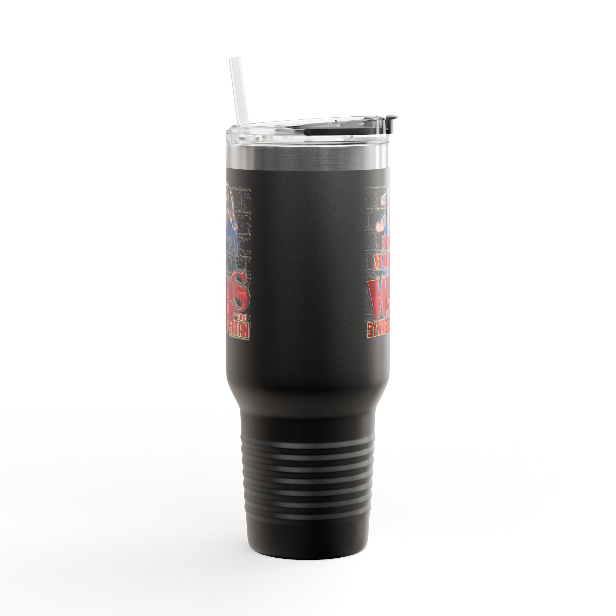 No More Wars for the Synagogue of Satan - 40oz Insulated Travel Mug