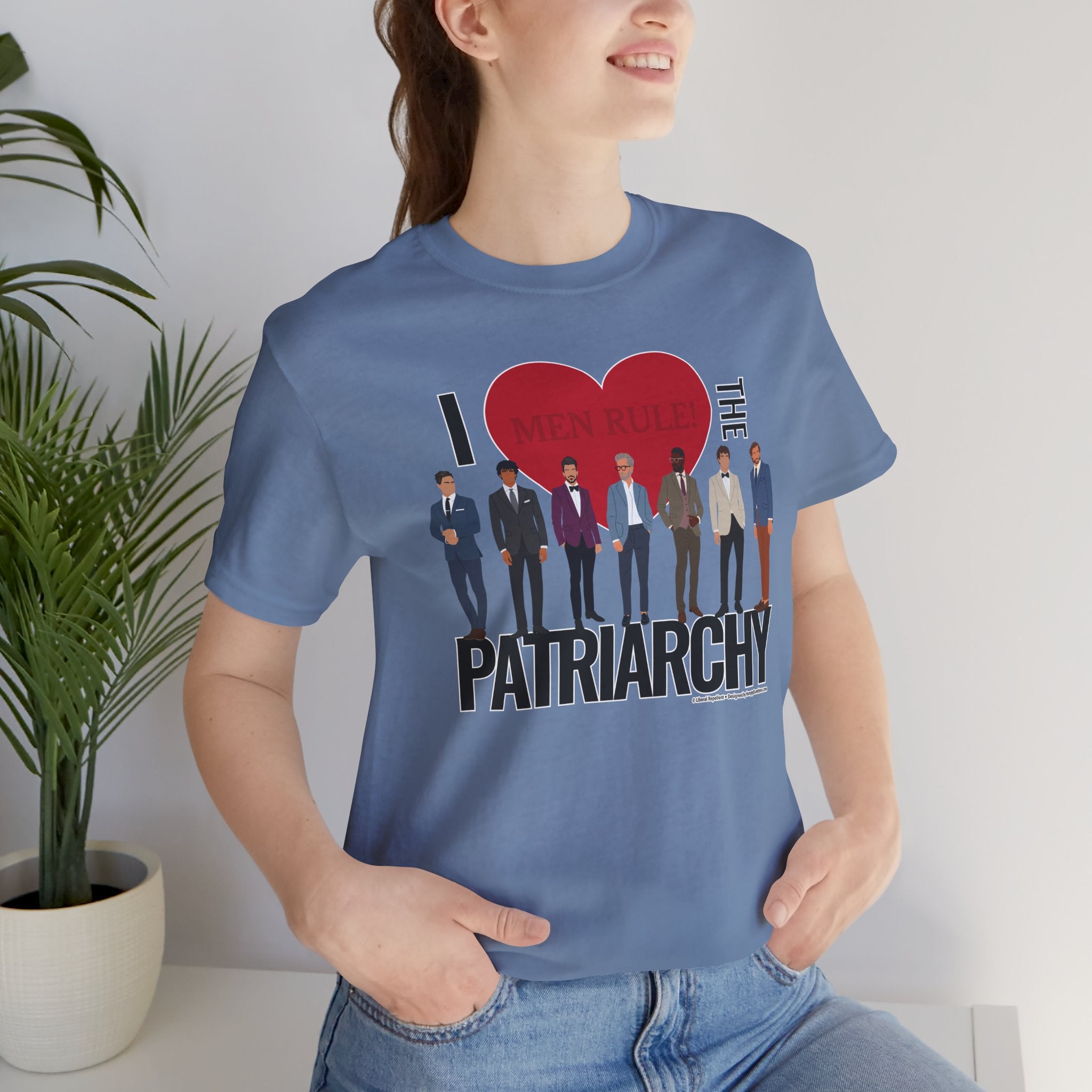 I Love The Patriarchy (The Good 'Ol Boys Edition) - Unisex Soft Cotton Short Sleeve T-Shirt
