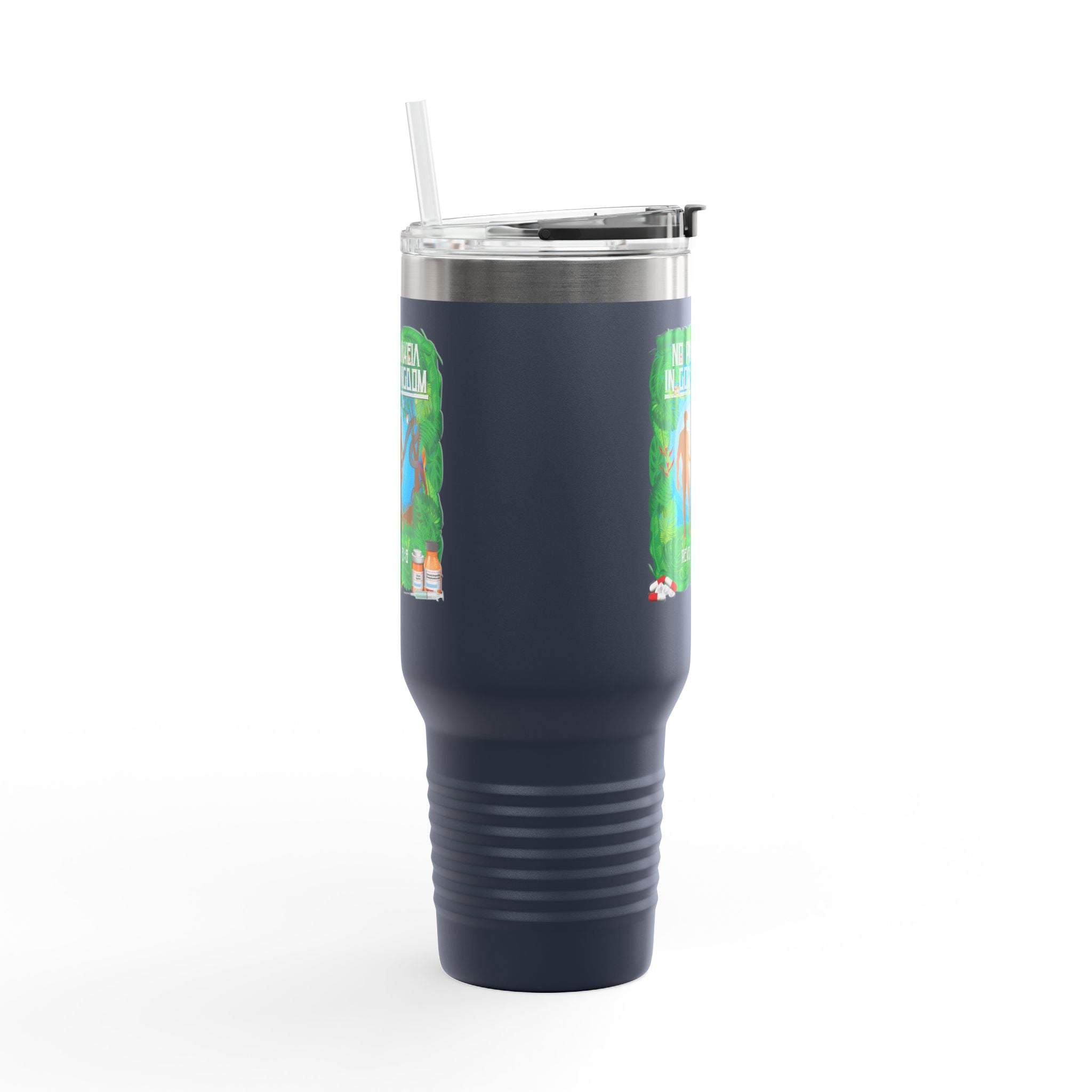 No Pharmakeia in God's Kingdom - 40oz Insulated Travel Mug