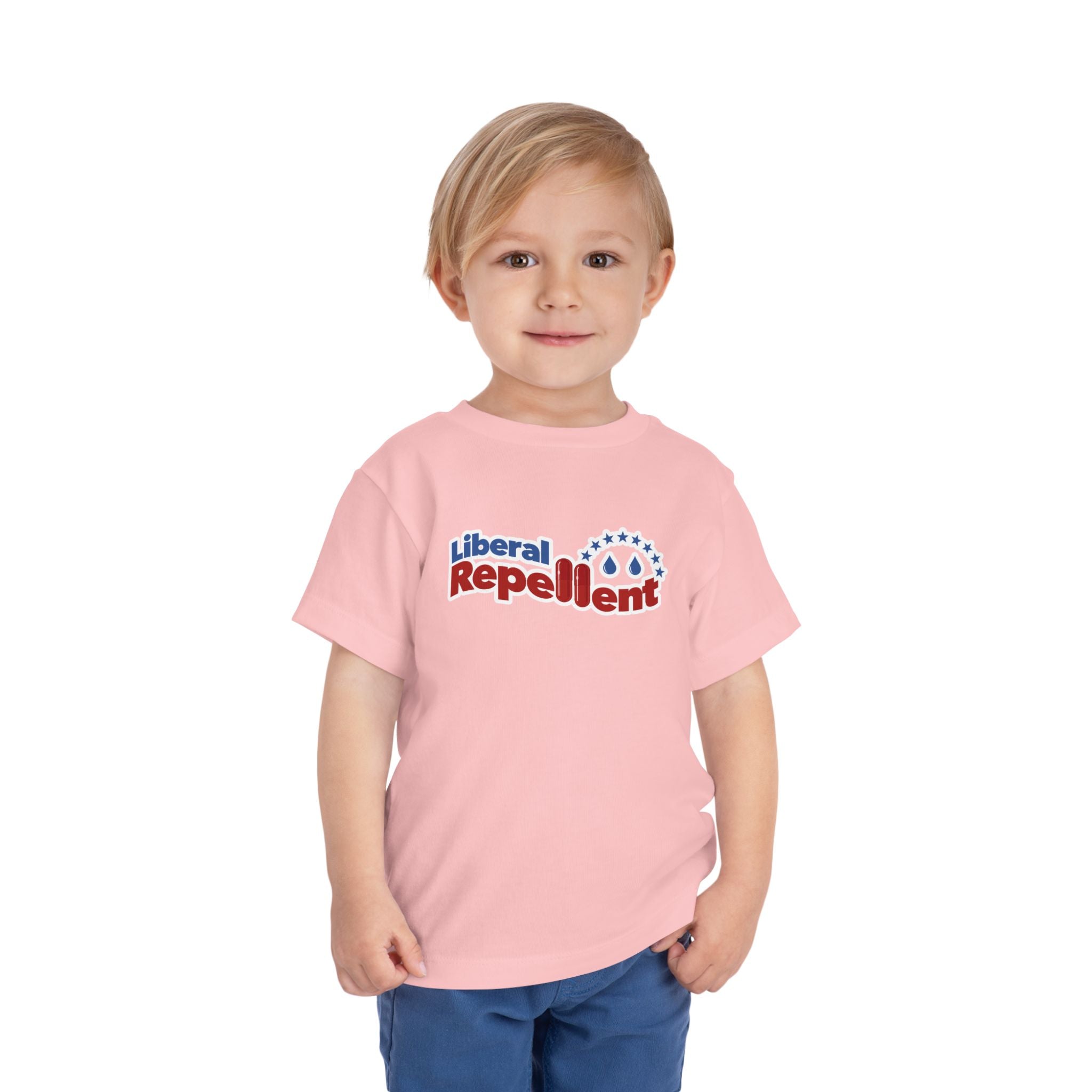 Liberal Repellent - Toddler Soft Cotton Short Sleeve T-Shirt