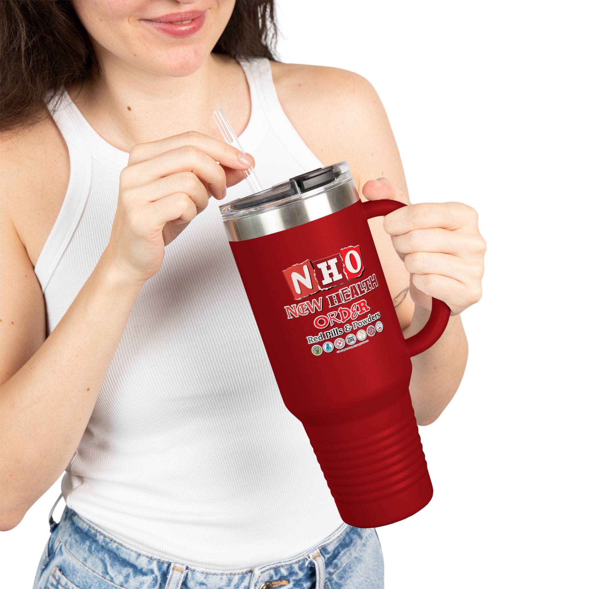 New Health Order - 40oz Insulated Travel Mug