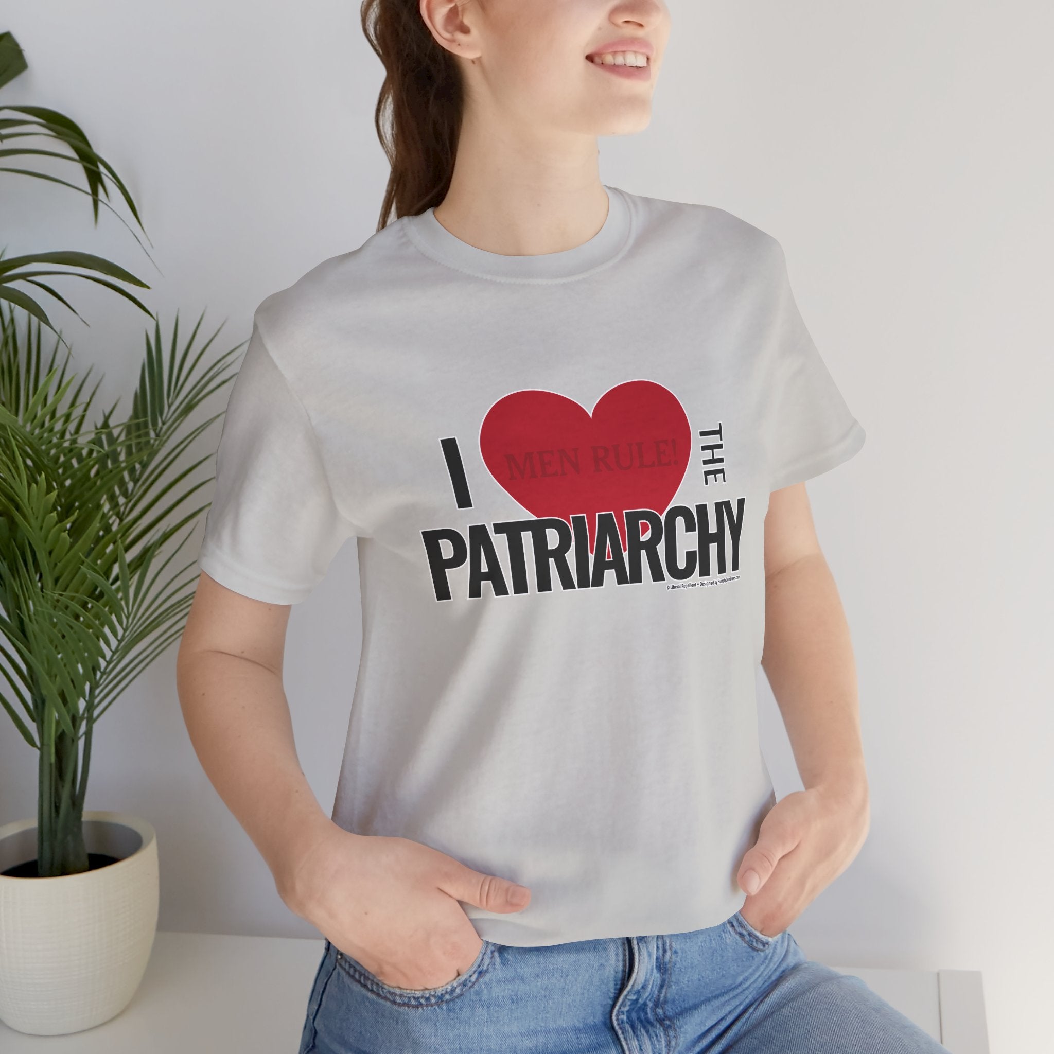 I Love The Patriarchy - Unisex Soft Cotton Short Sleeve T-Shirt