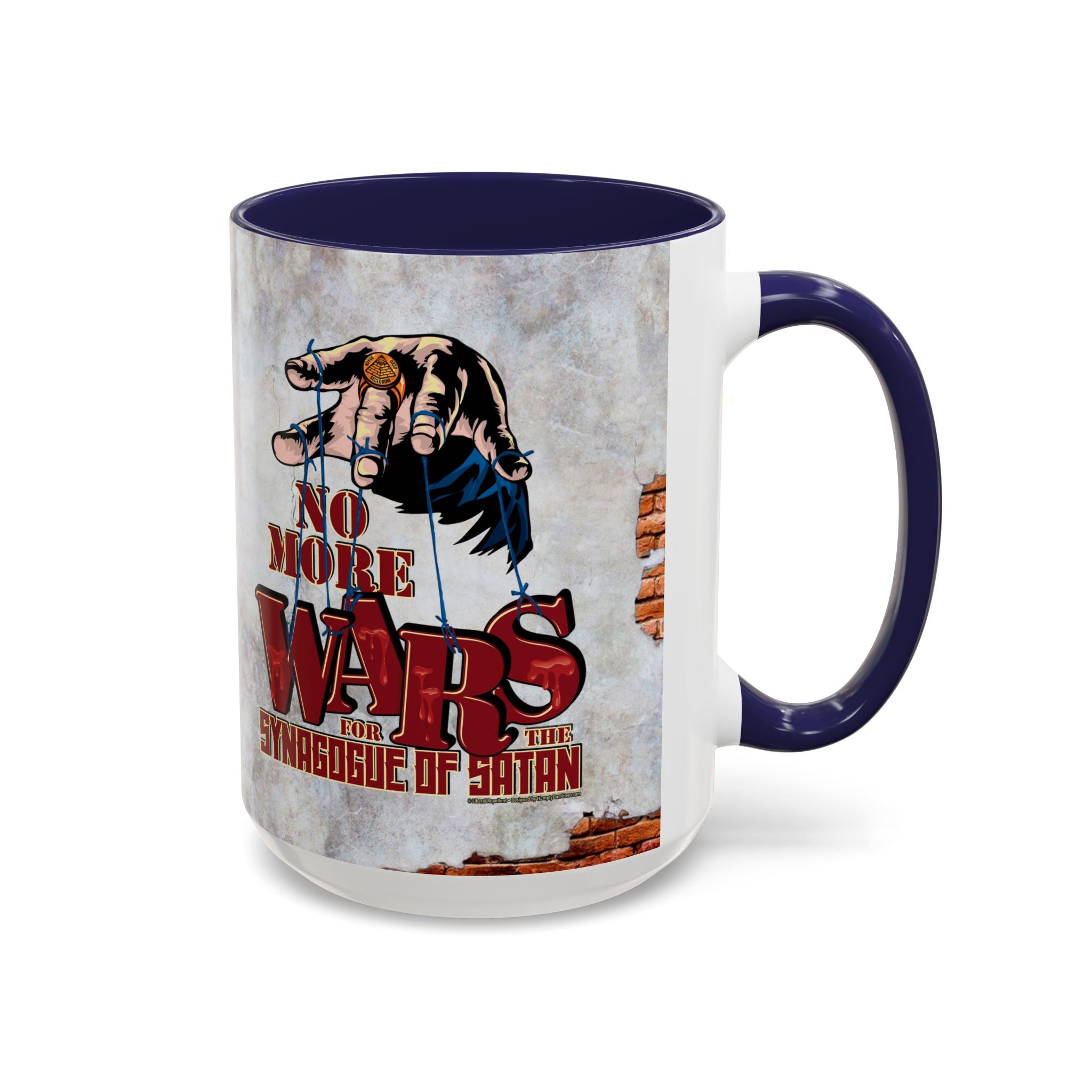 No More Wars for the Synagogue of Satan - 11 & 15oz Ceramic Coffee Mug