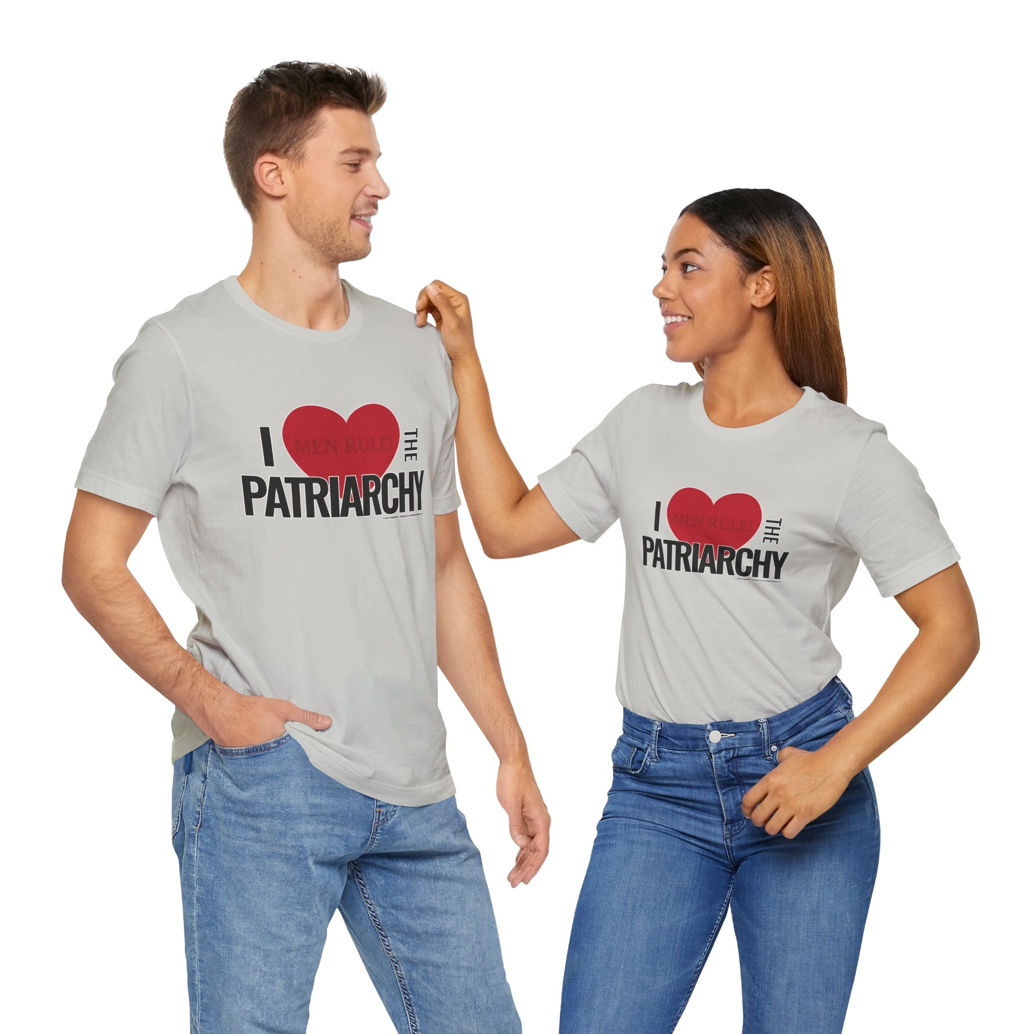 I Love The Patriarchy - Unisex Soft Cotton Short Sleeve T-Shirt