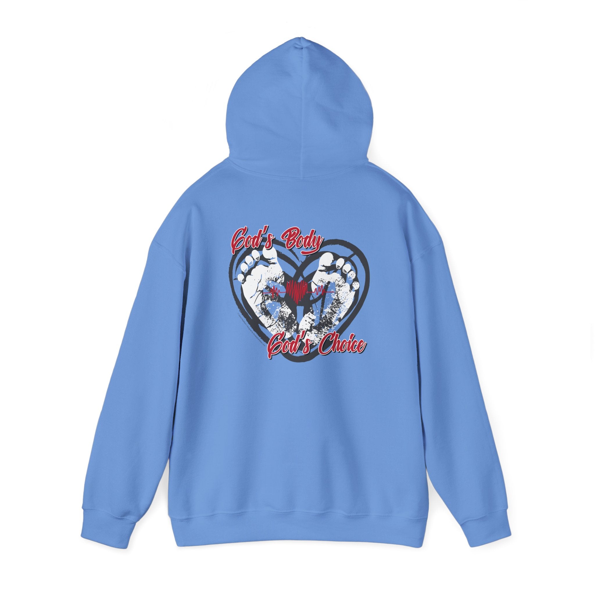 God's Body, God's Choice - Unisex Heavy Blend™ Hooded Sweatshirt