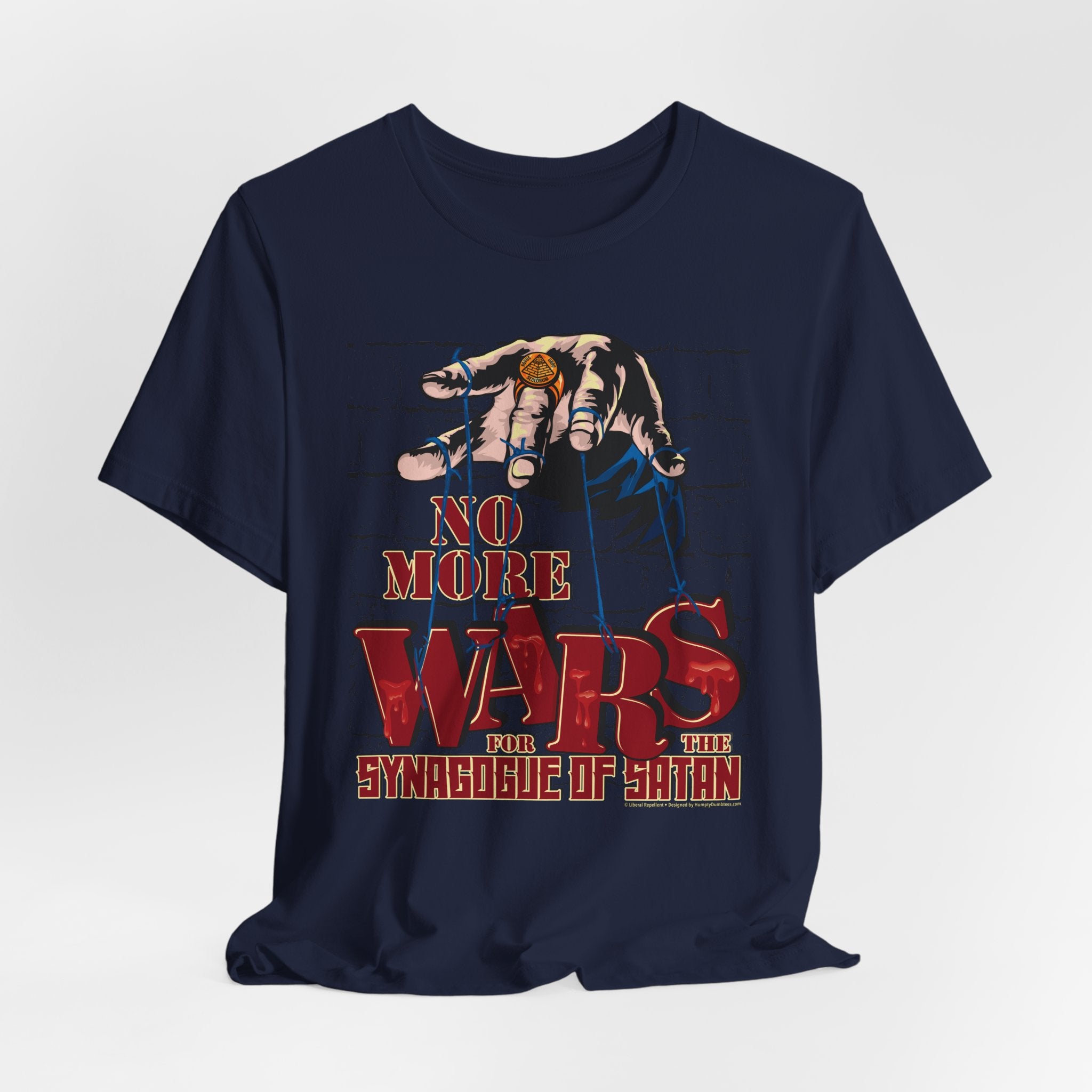 No More Wars for the Synagogue of Satan - Unisex Soft Cotton Short Sleeve T-Shirt