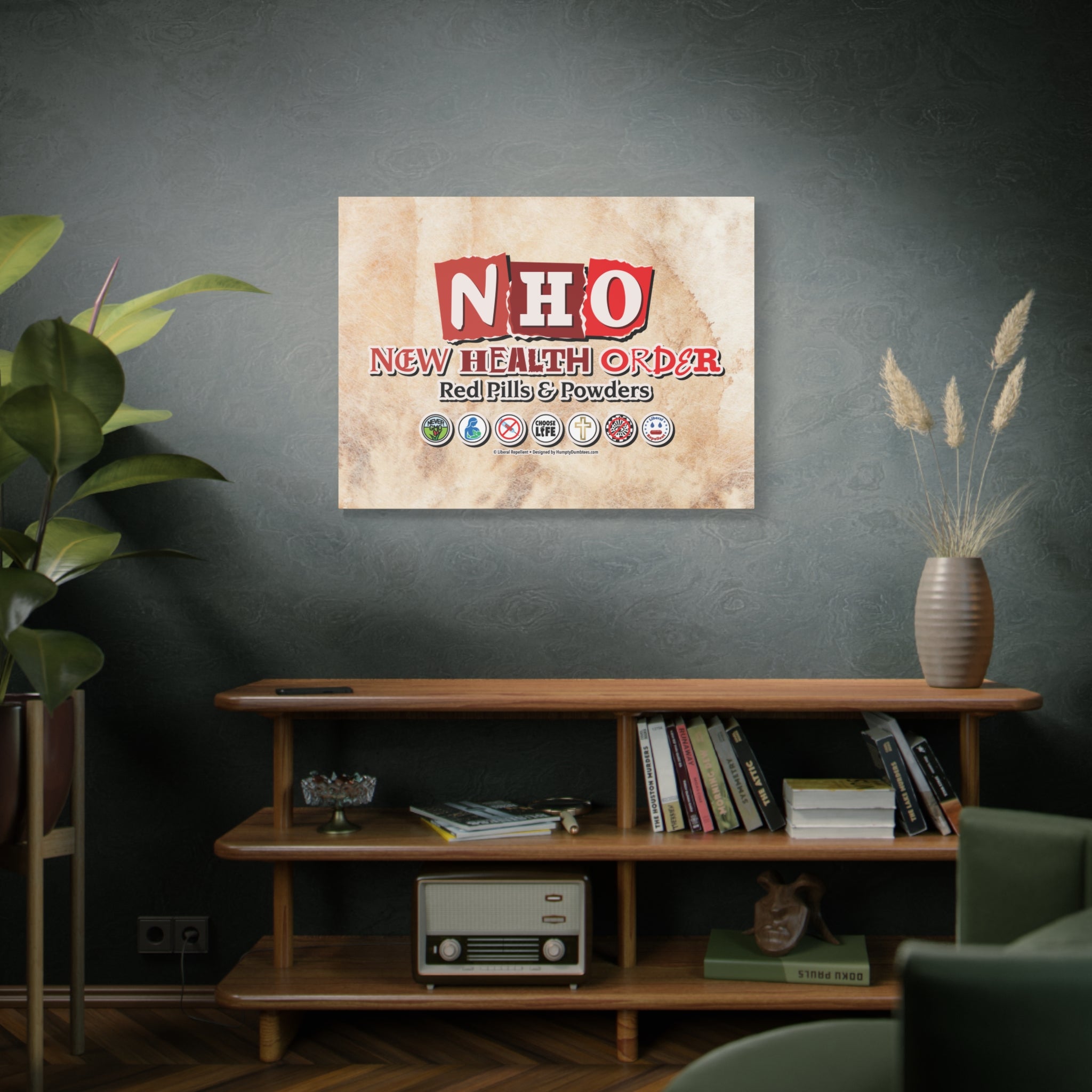 New Health Order - Gallery Wrapped Canvas Wall Art