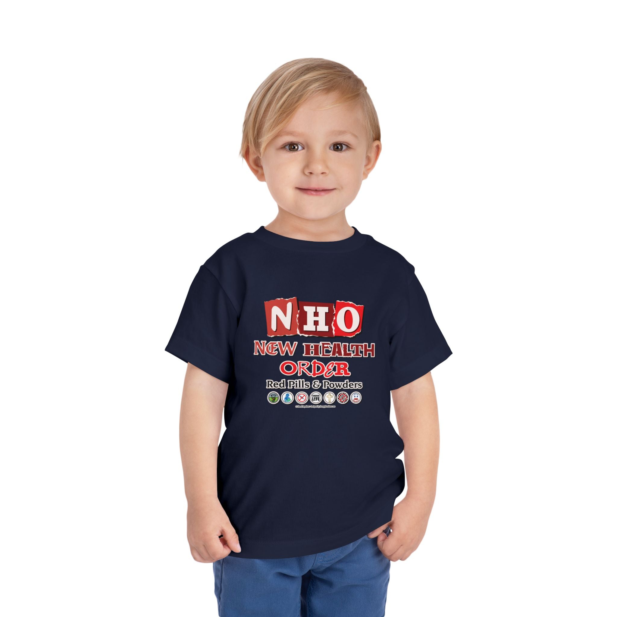 New Health Order - Toddler Soft Cotton Short Sleeve T-Shirt