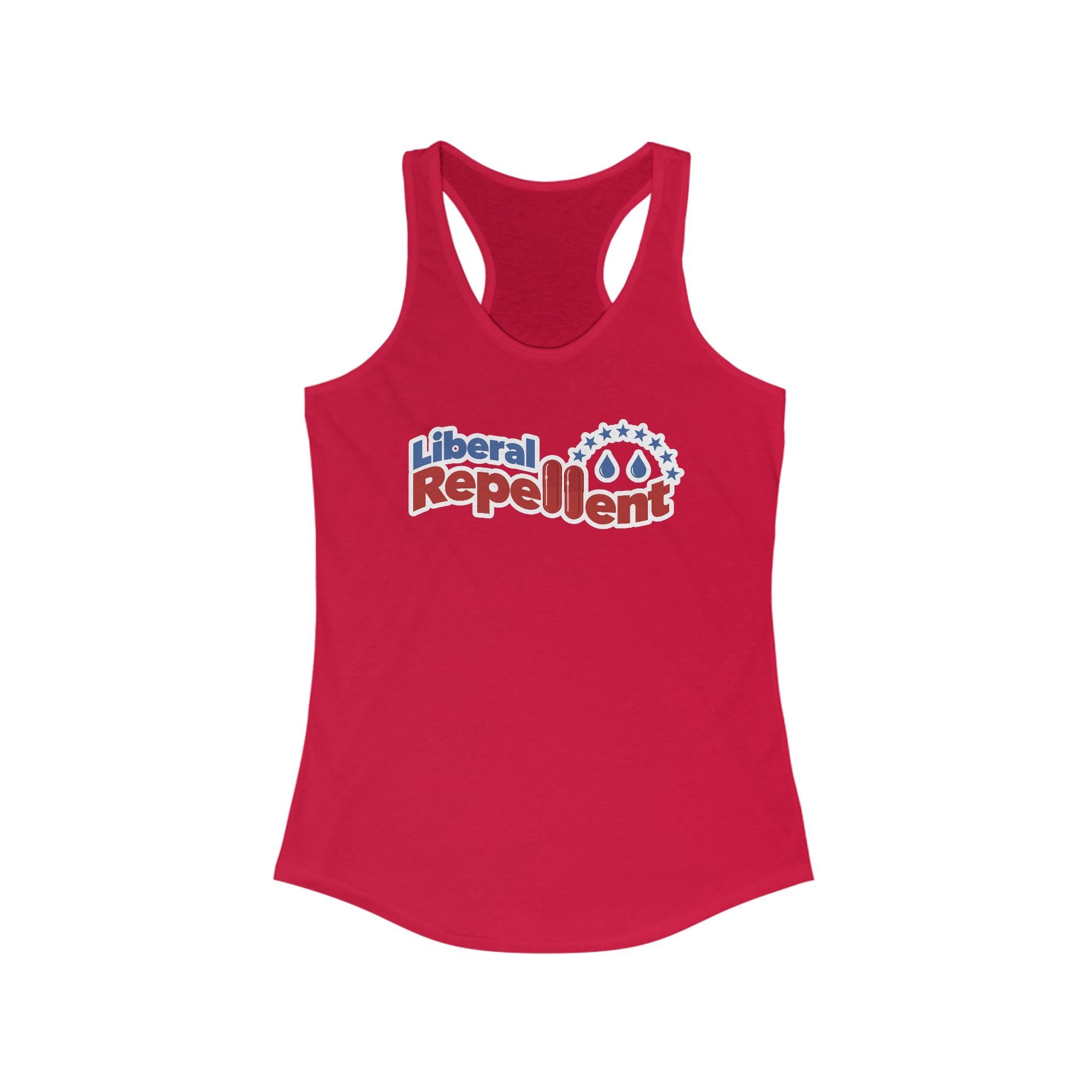 Liberal Repellent - Ladies Ideal Racerback Tank