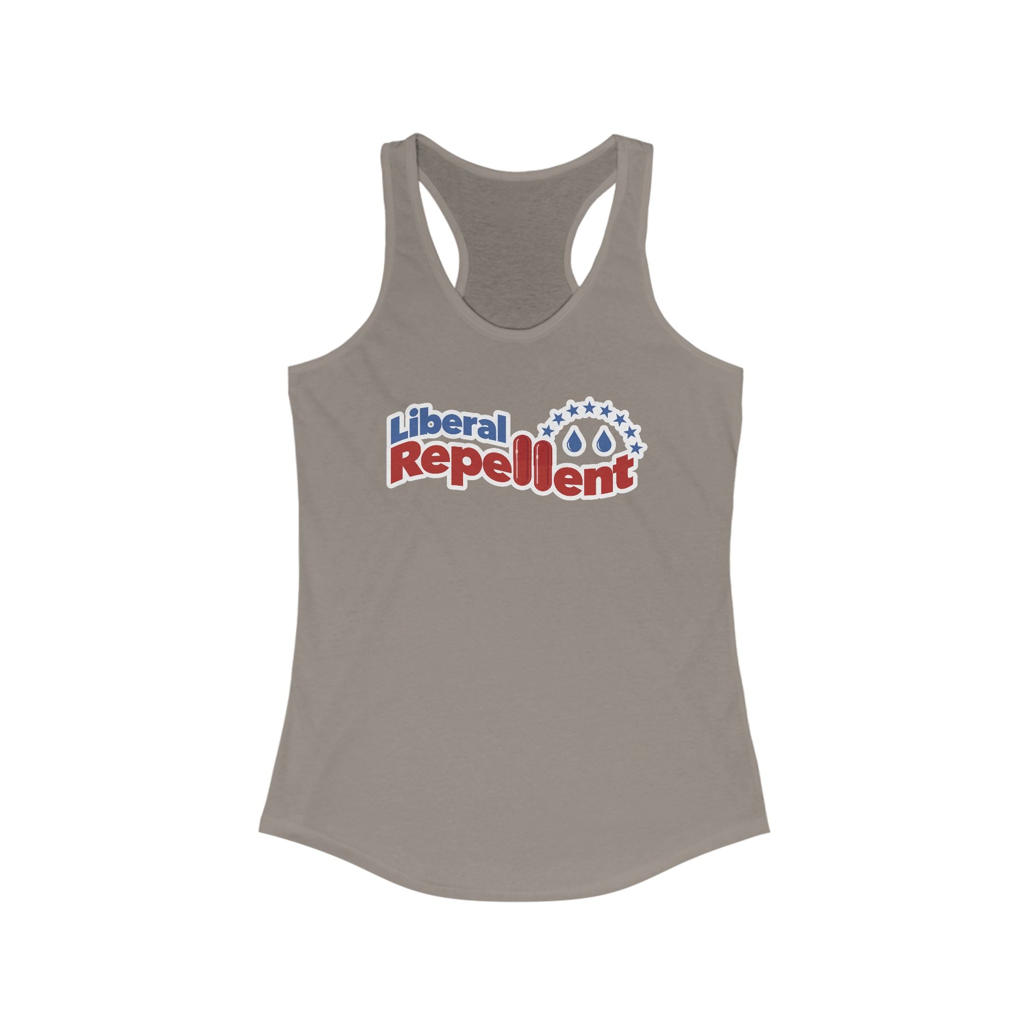 Liberal Repellent - Ladies Ideal Racerback Tank