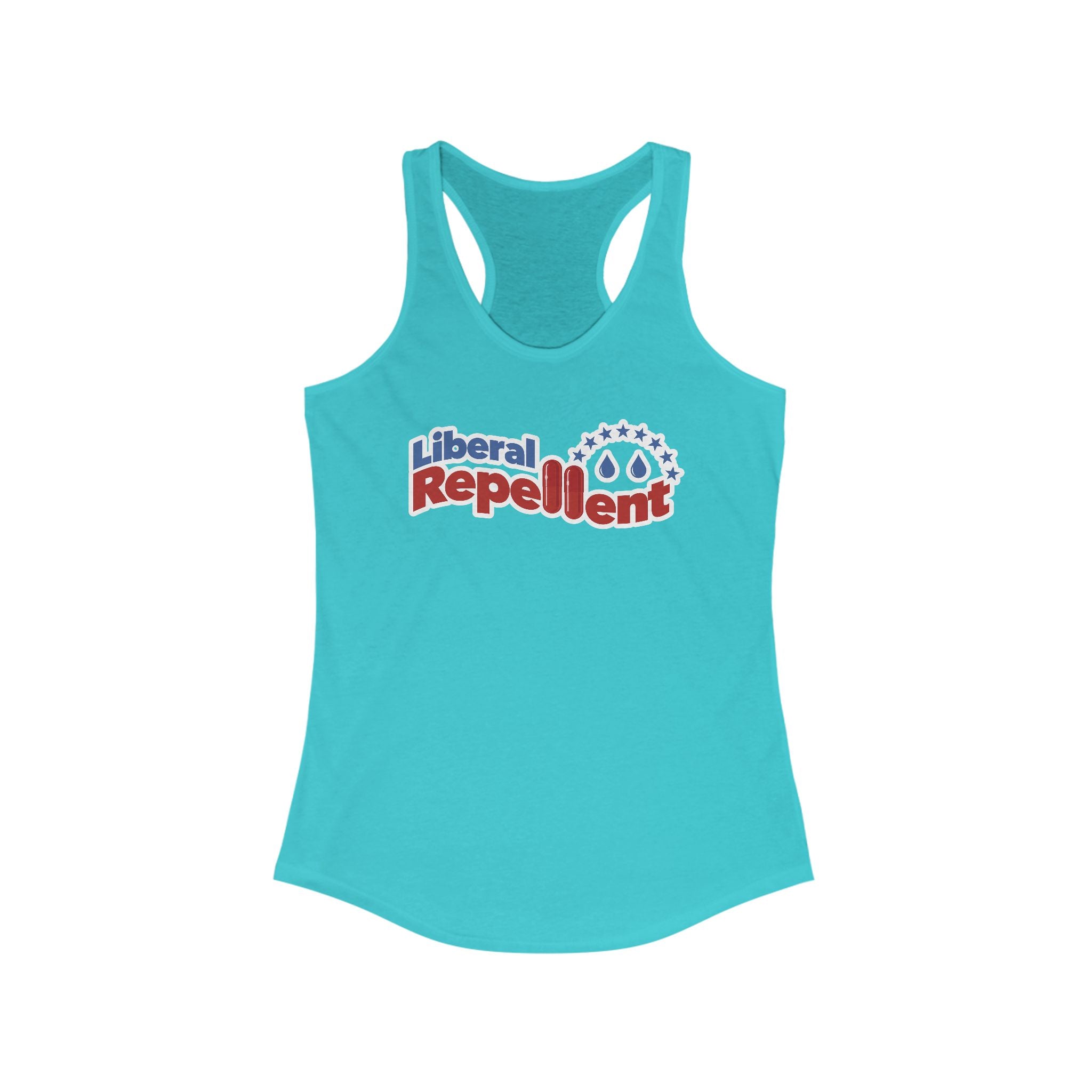 Liberal Repellent - Ladies Ideal Racerback Tank
