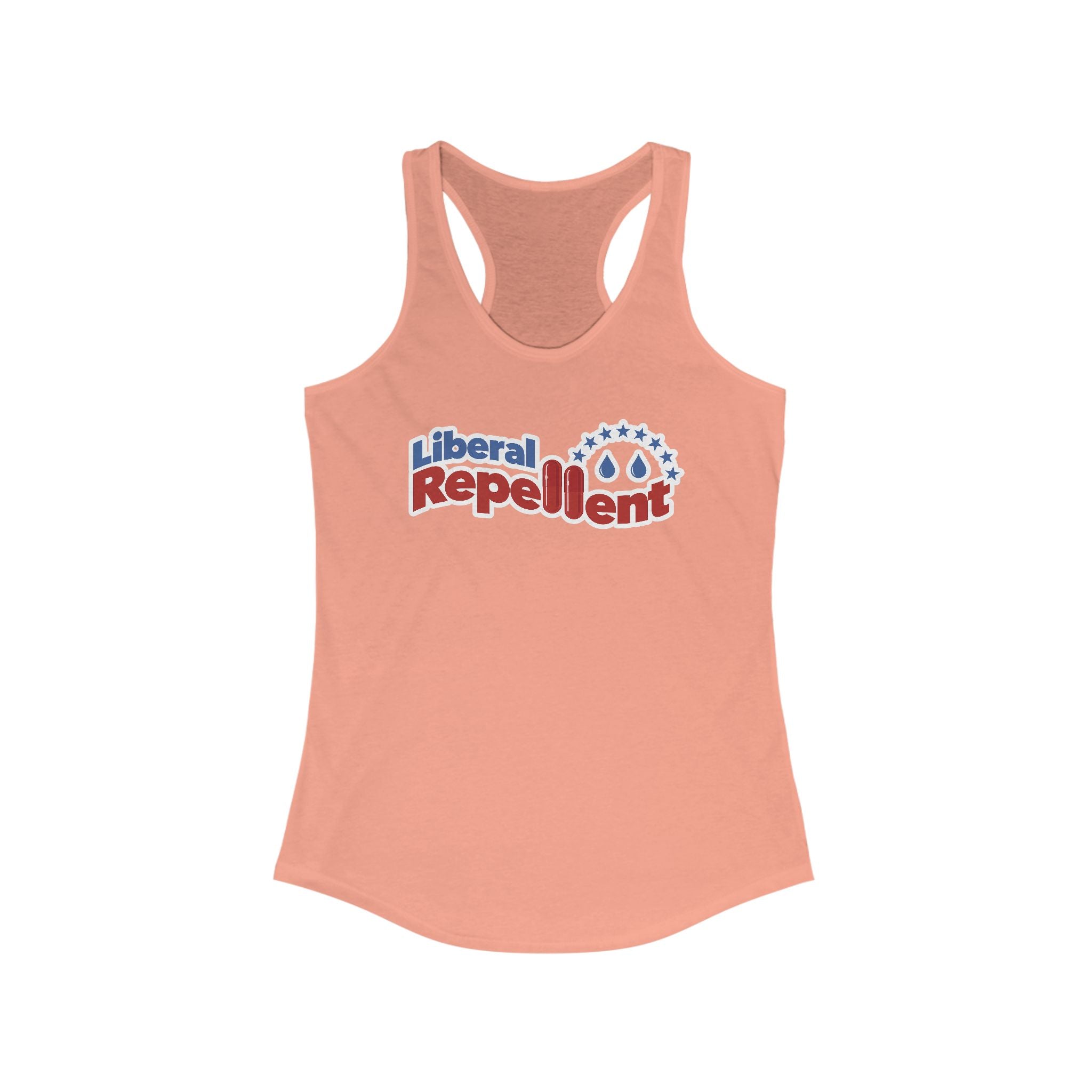 Liberal Repellent - Ladies Ideal Racerback Tank