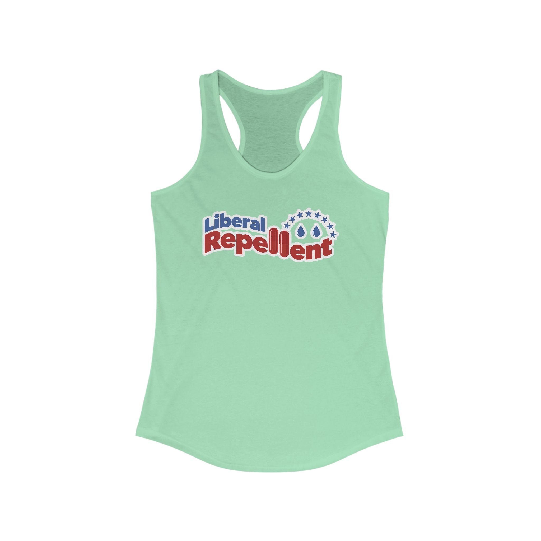Liberal Repellent - Ladies Ideal Racerback Tank
