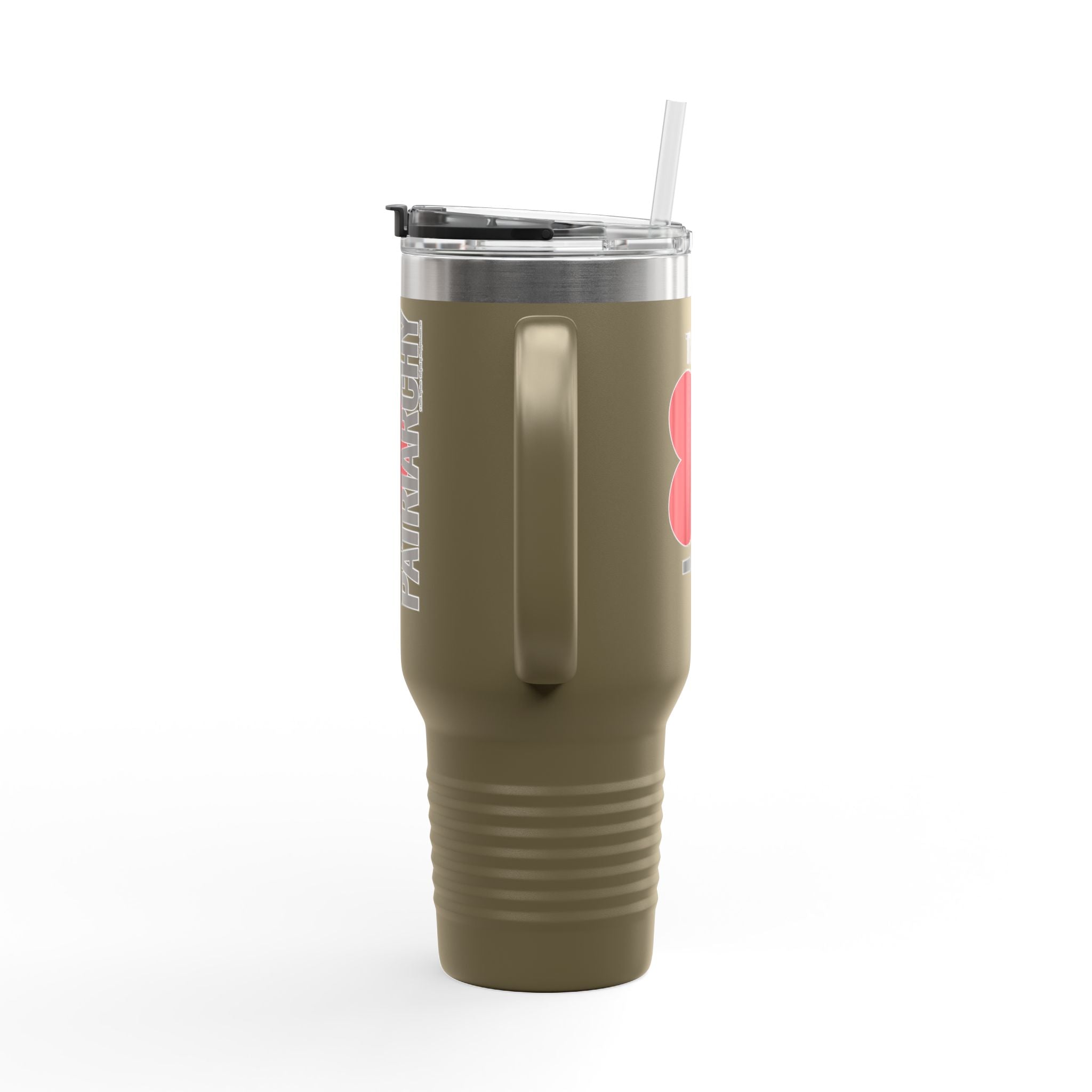I Heart the Patriarchy - 40oz Insulated Travel Mug