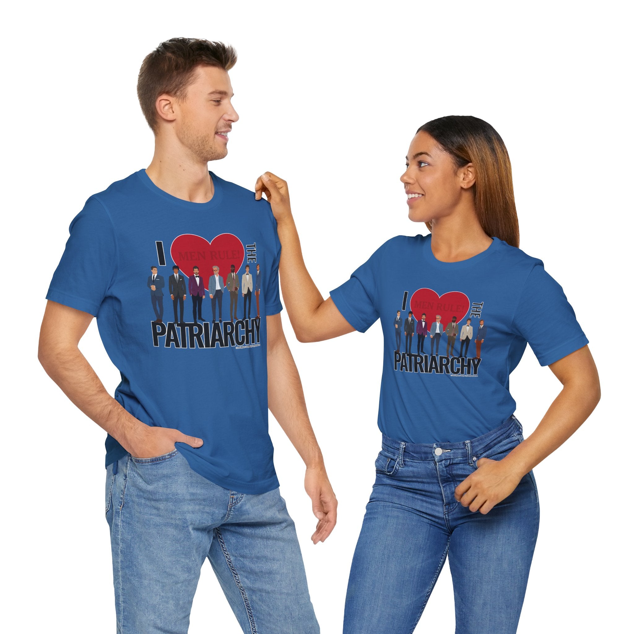 I Love The Patriarchy (The Good 'Ol Boys Edition) - Unisex Soft Cotton Short Sleeve T-Shirt