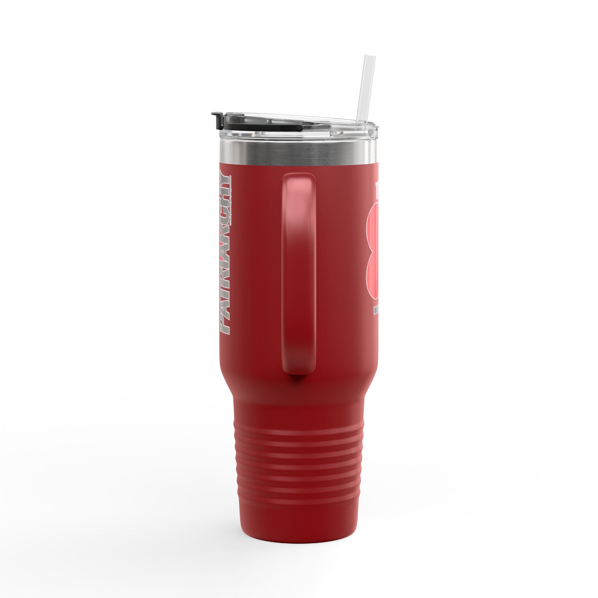 I Heart the Patriarchy - 40oz Insulated Travel Mug