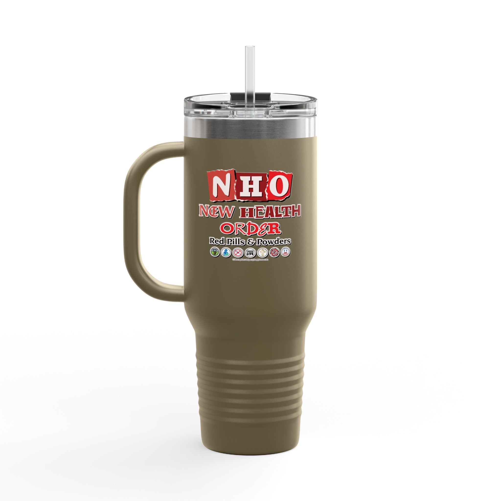 New Health Order - 40oz Insulated Travel Mug