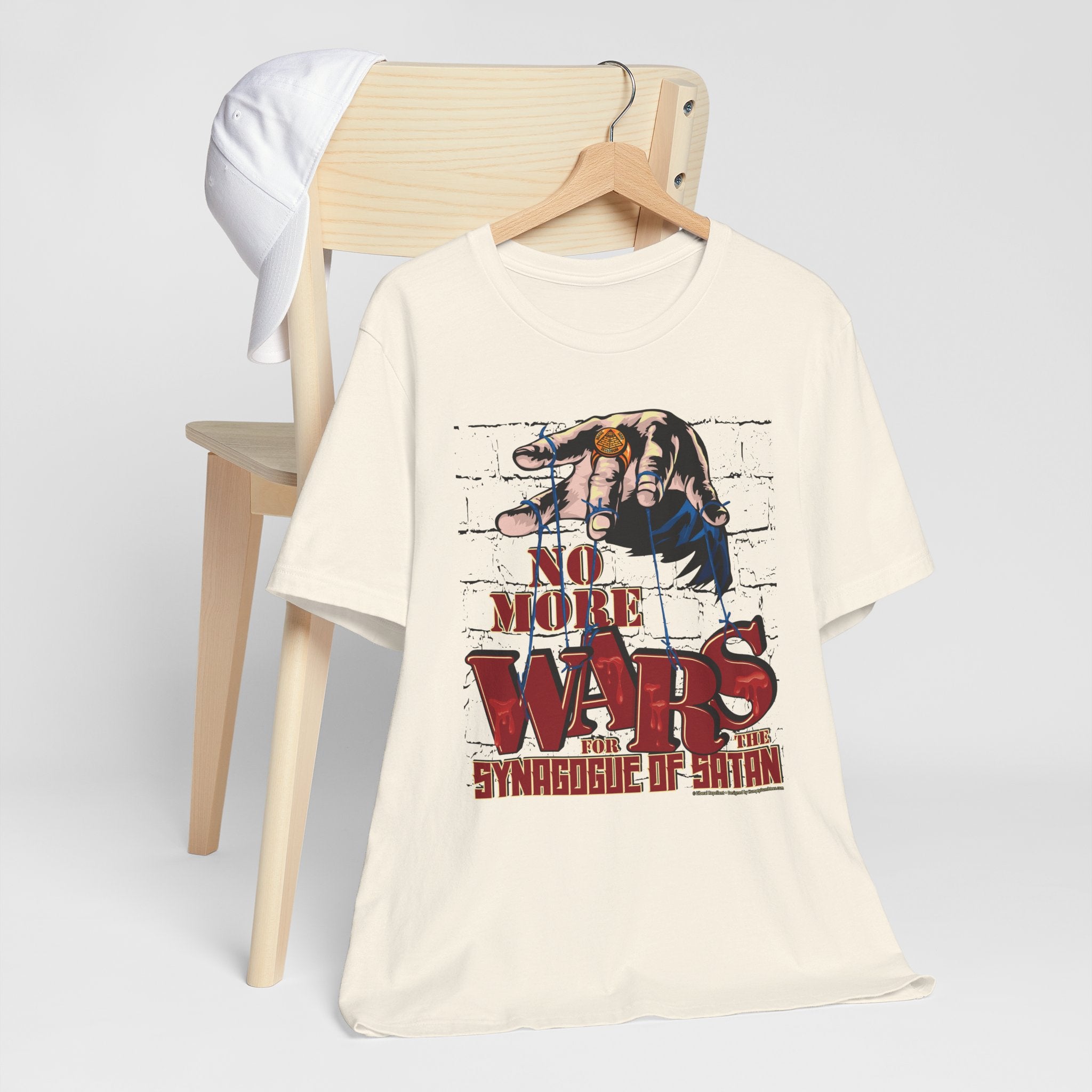 No More Wars for the Synagogue of Satan - Unisex Soft Cotton Short Sleeve T-Shirt