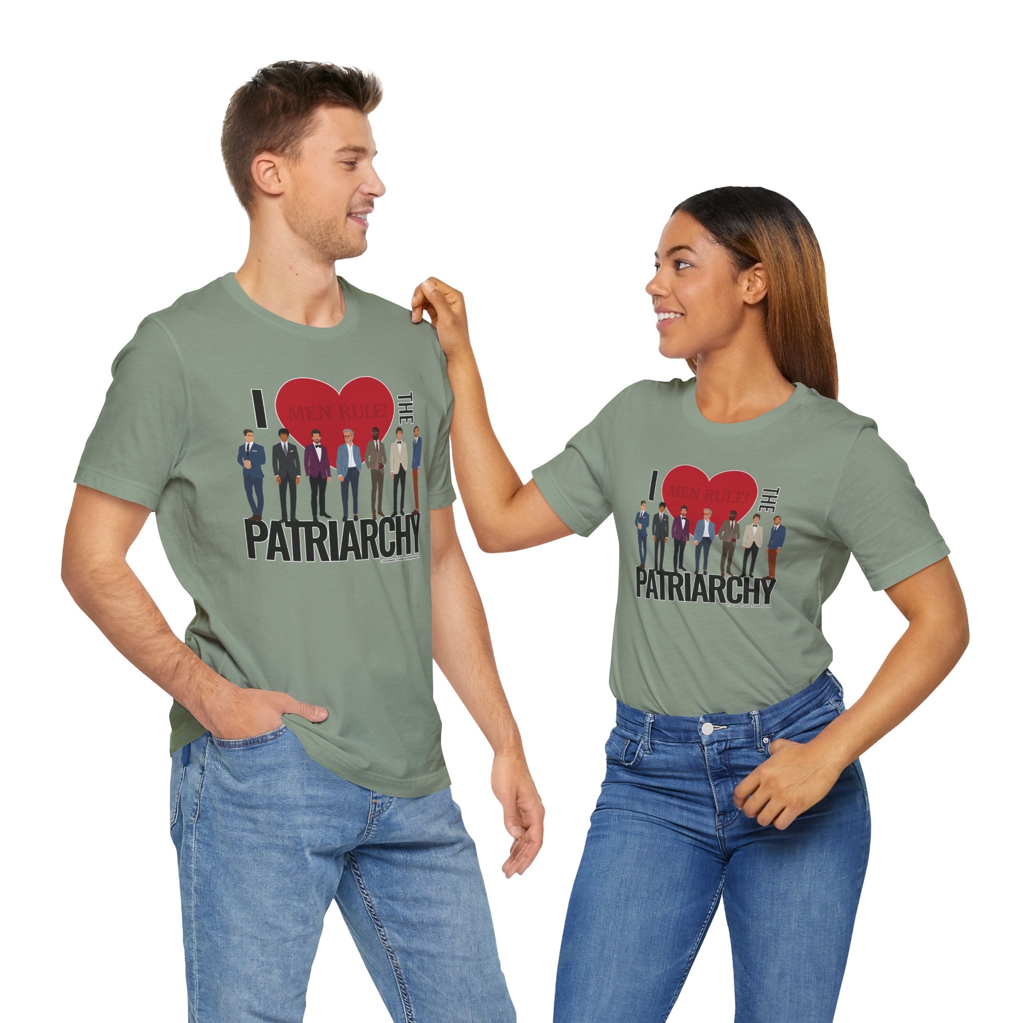 I Love The Patriarchy (The Good 'Ol Boys Edition) - Unisex Soft Cotton Short Sleeve T-Shirt