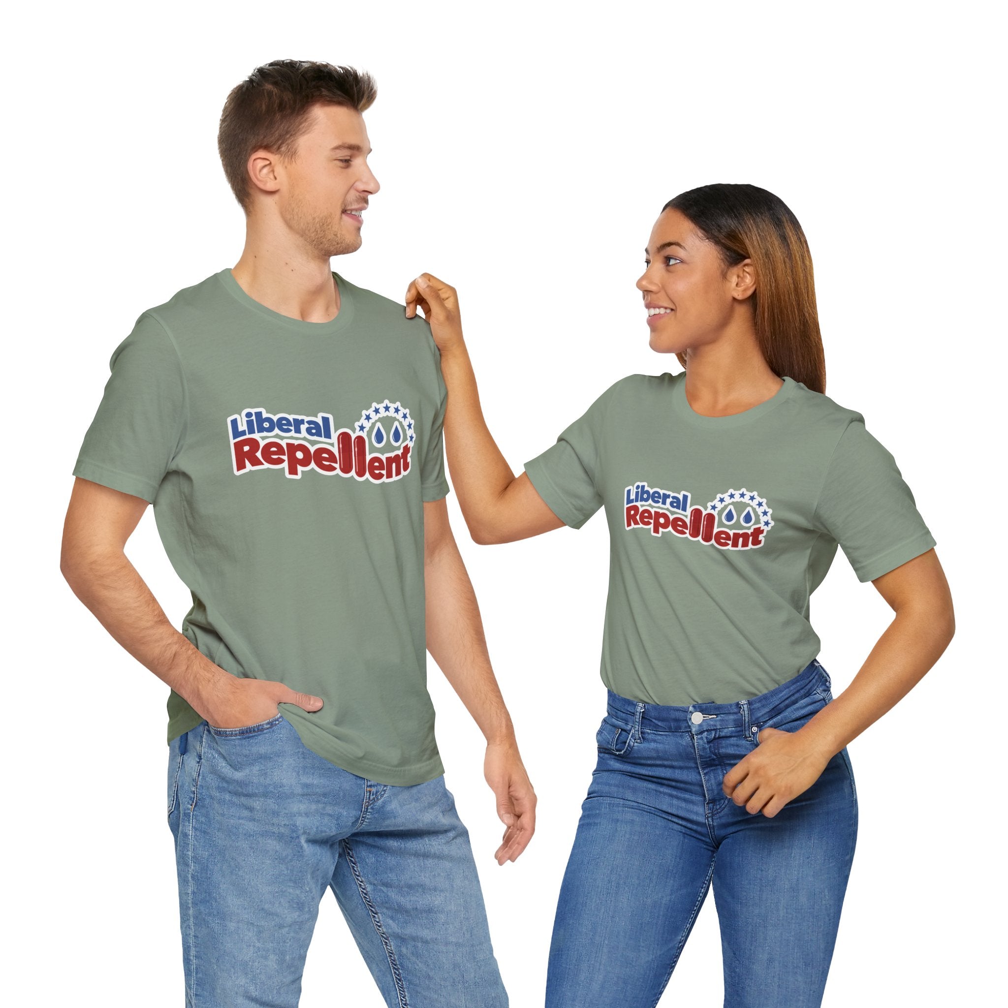 Liberal Repellent - Unisex Soft Cotton Short Sleeve T-Shirt