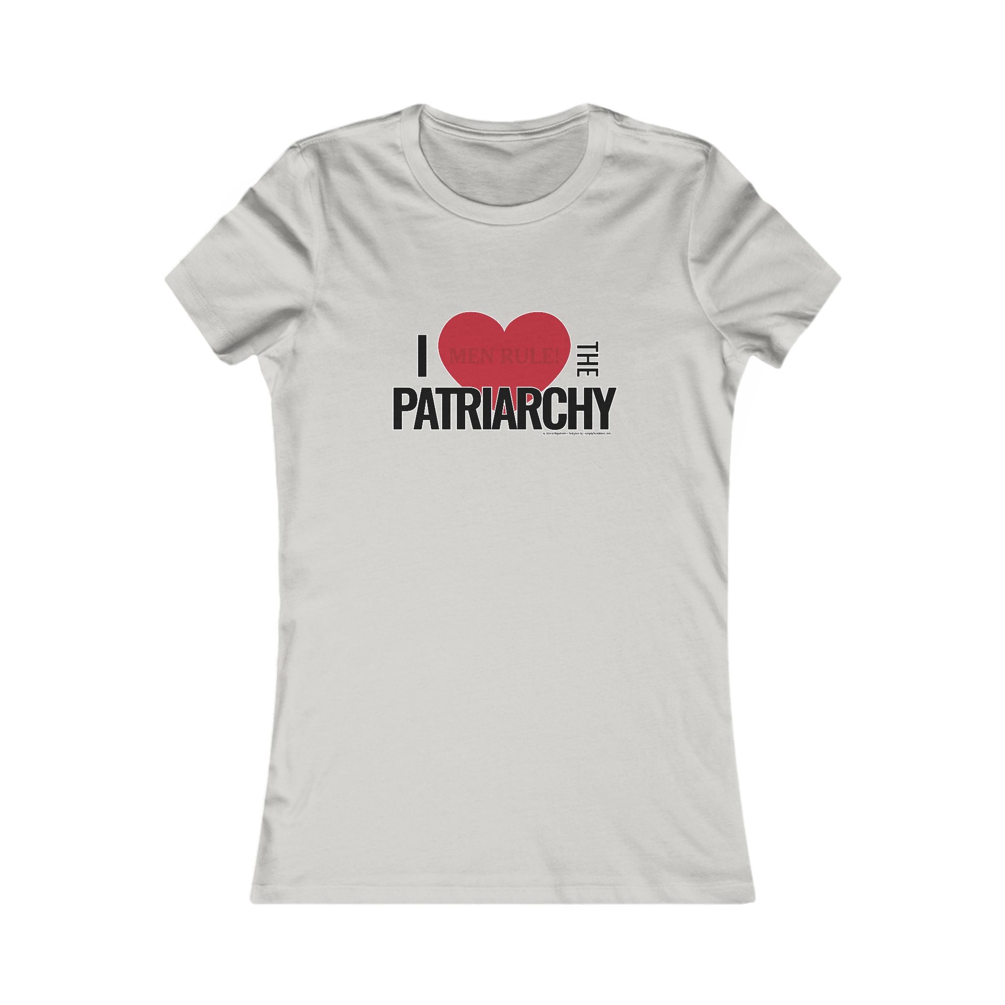 I Love the Patriarchy - Ladies Soft Cotton Cap Sleeve T-Shirt