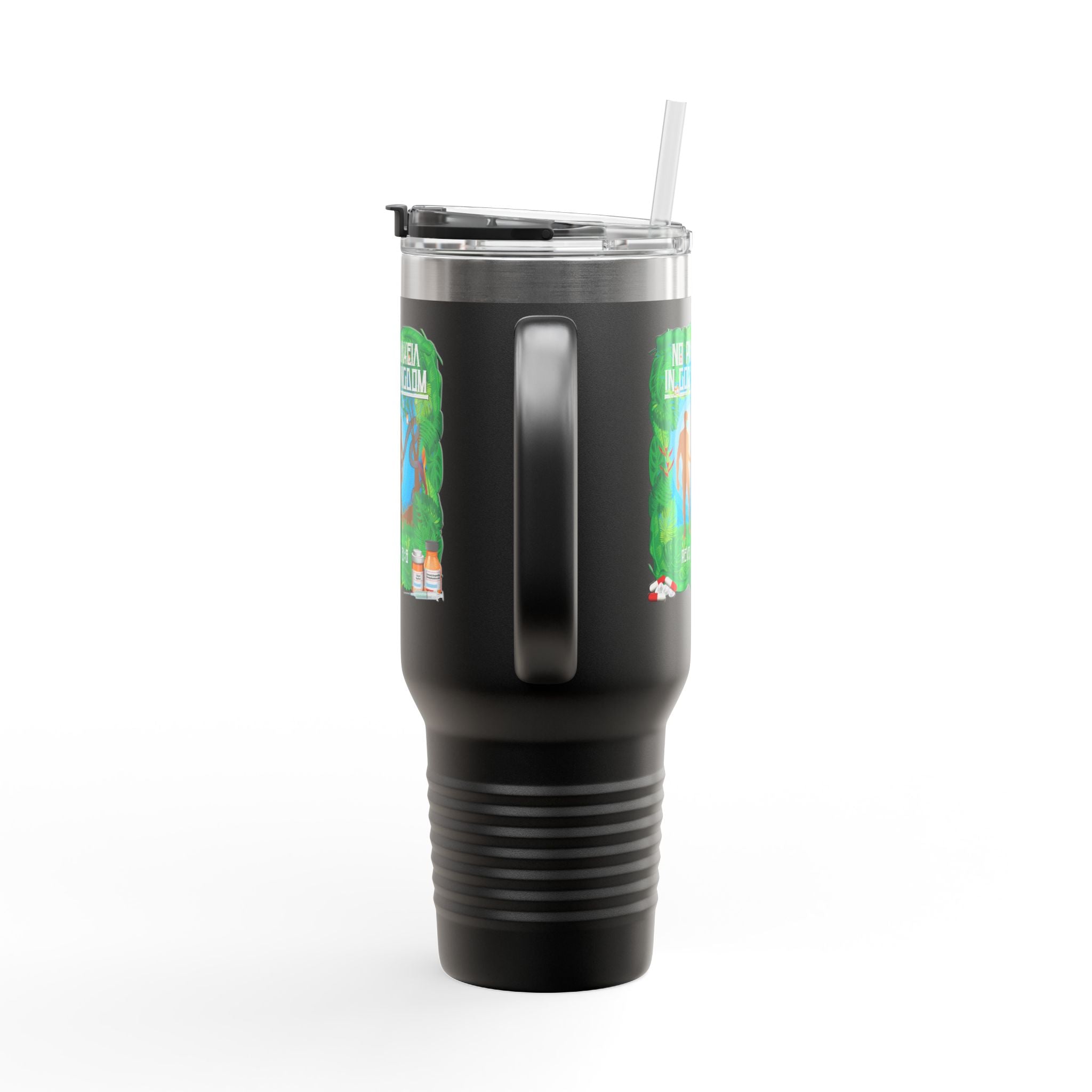 No Pharmakeia in God's Kingdom - 40oz Insulated Travel Mug