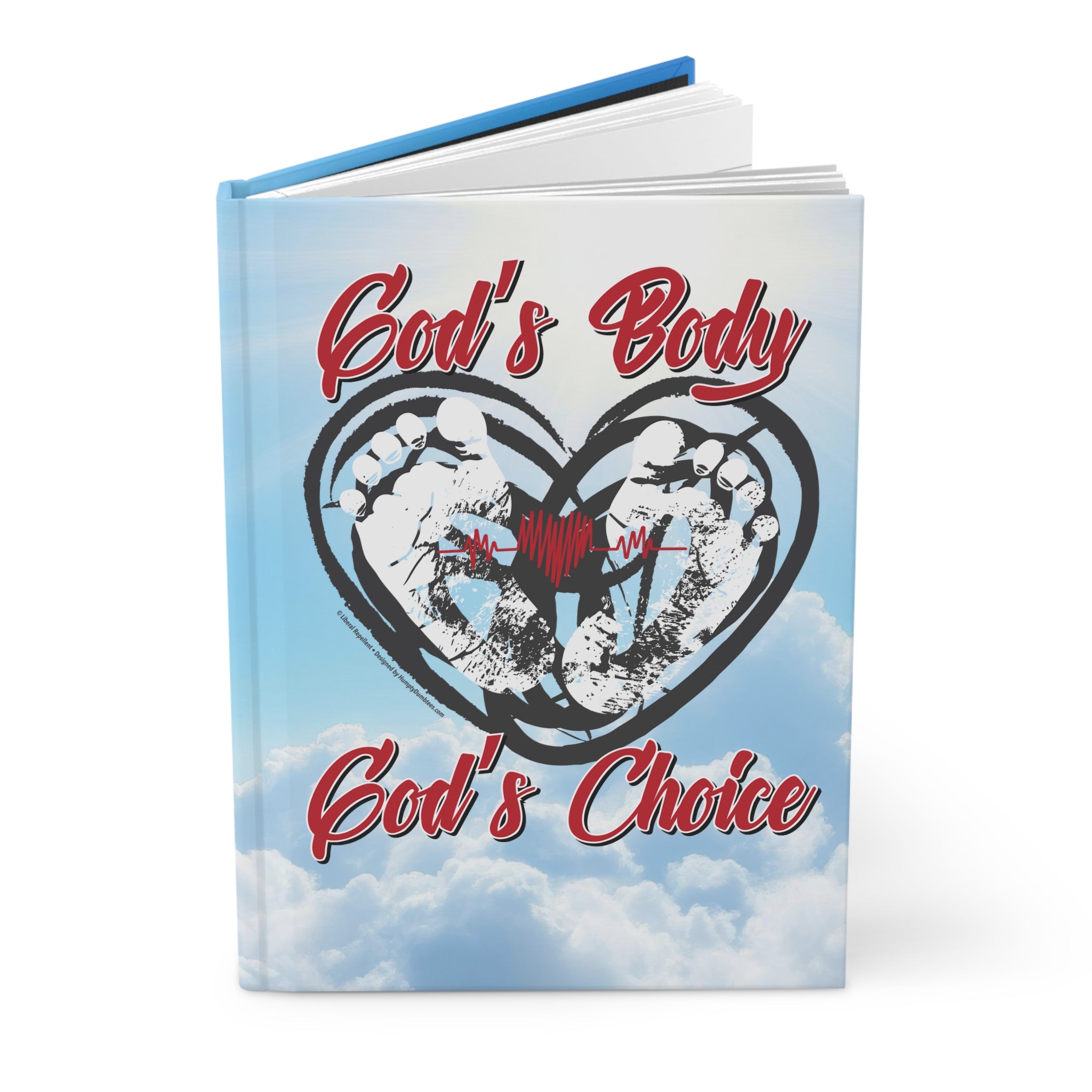 God's Body, God's Choice - Hardcover Writing Journal