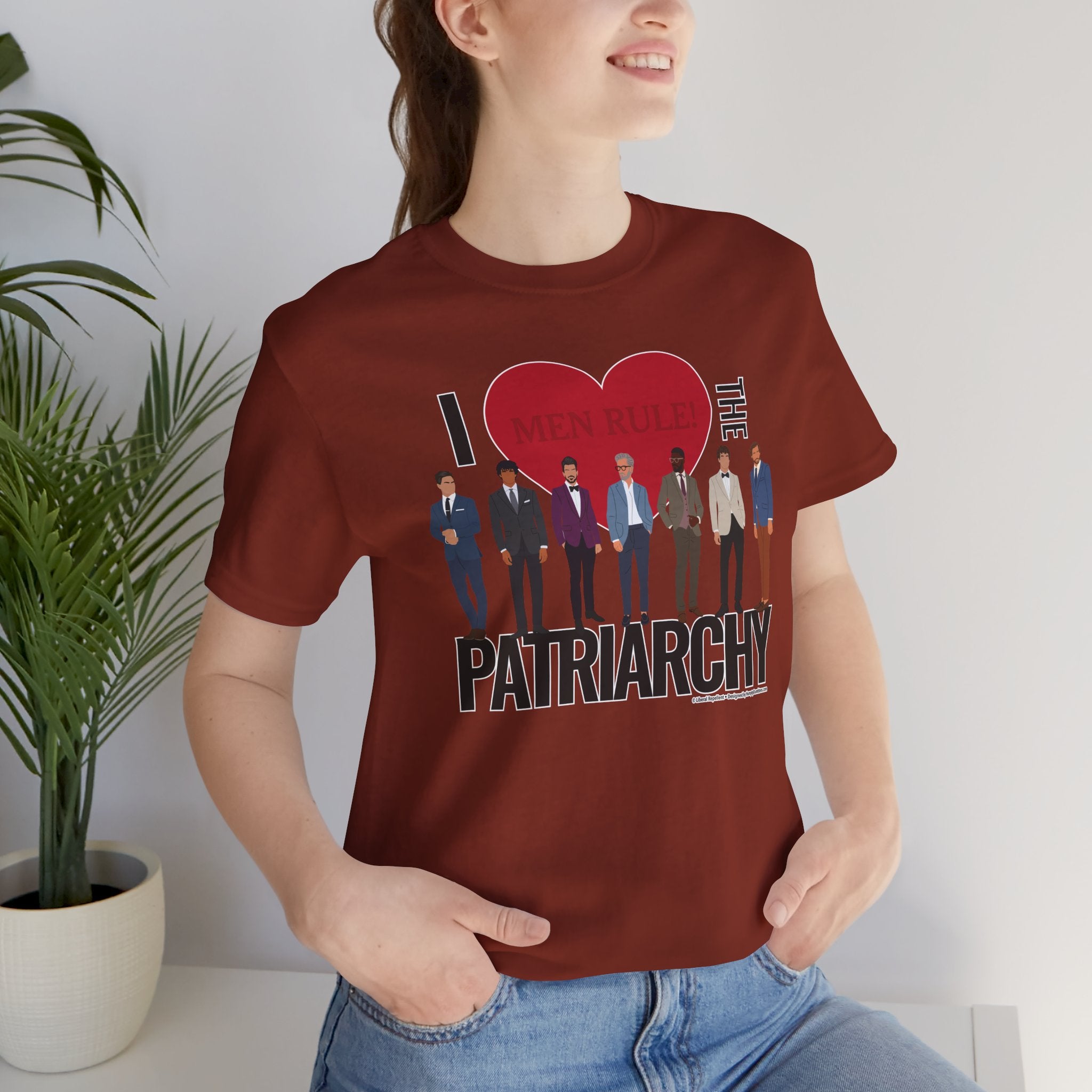 I Love The Patriarchy (The Good 'Ol Boys Edition) - Unisex Soft Cotton Short Sleeve T-Shirt