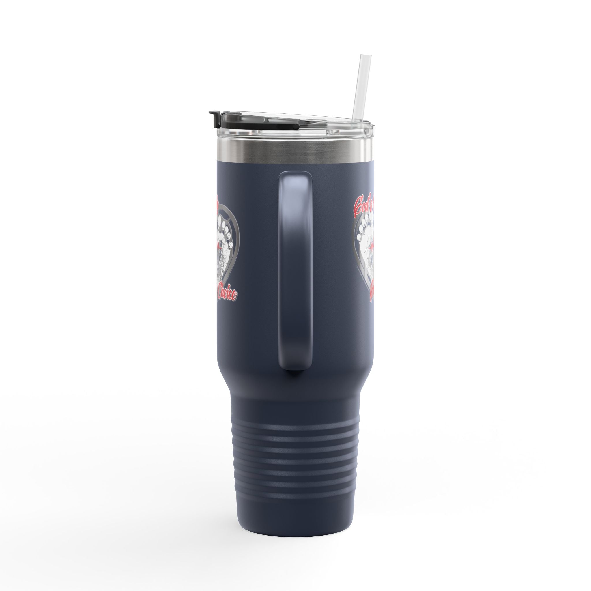 God's Body, God's Choice - 40oz Insulated Travel Mug