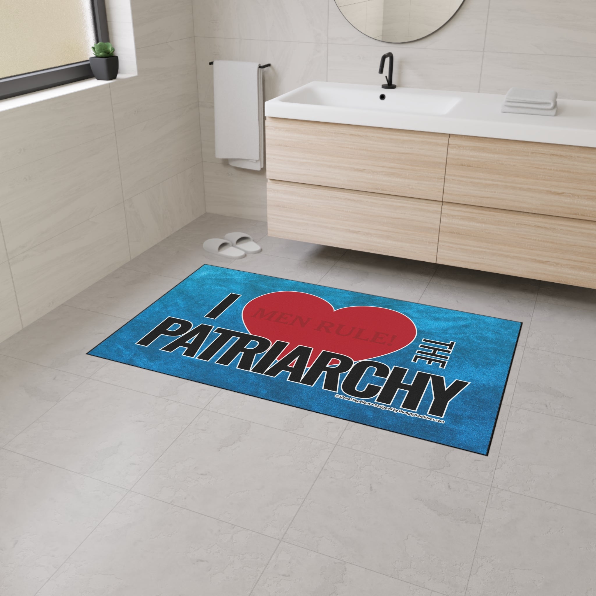 I Love the Patriarchy - Heavy Duty Floor Mat