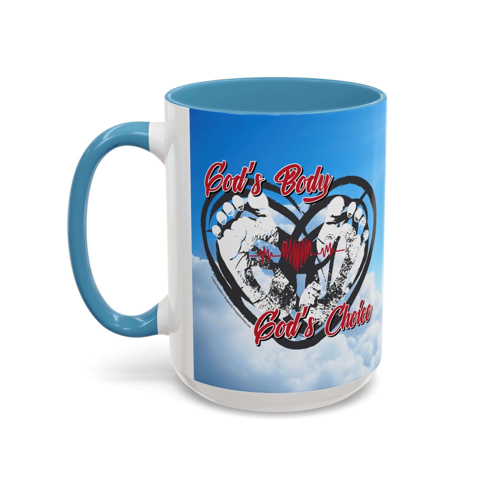 God's Body, God's Choice - 11 & 15oz Ceramic Coffee Mug