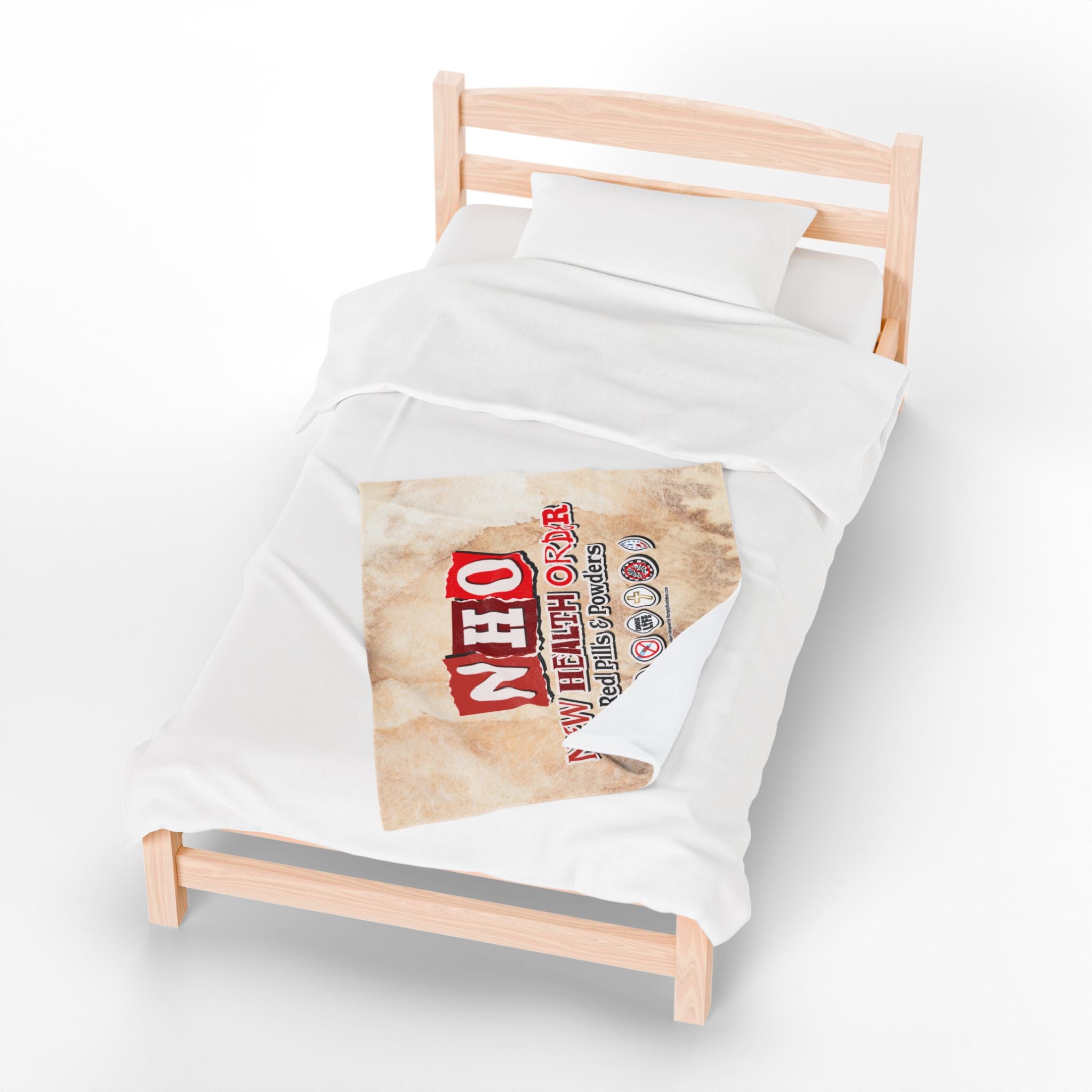 New Health Order - Eco-Friendly Velveteen Plush Blanket