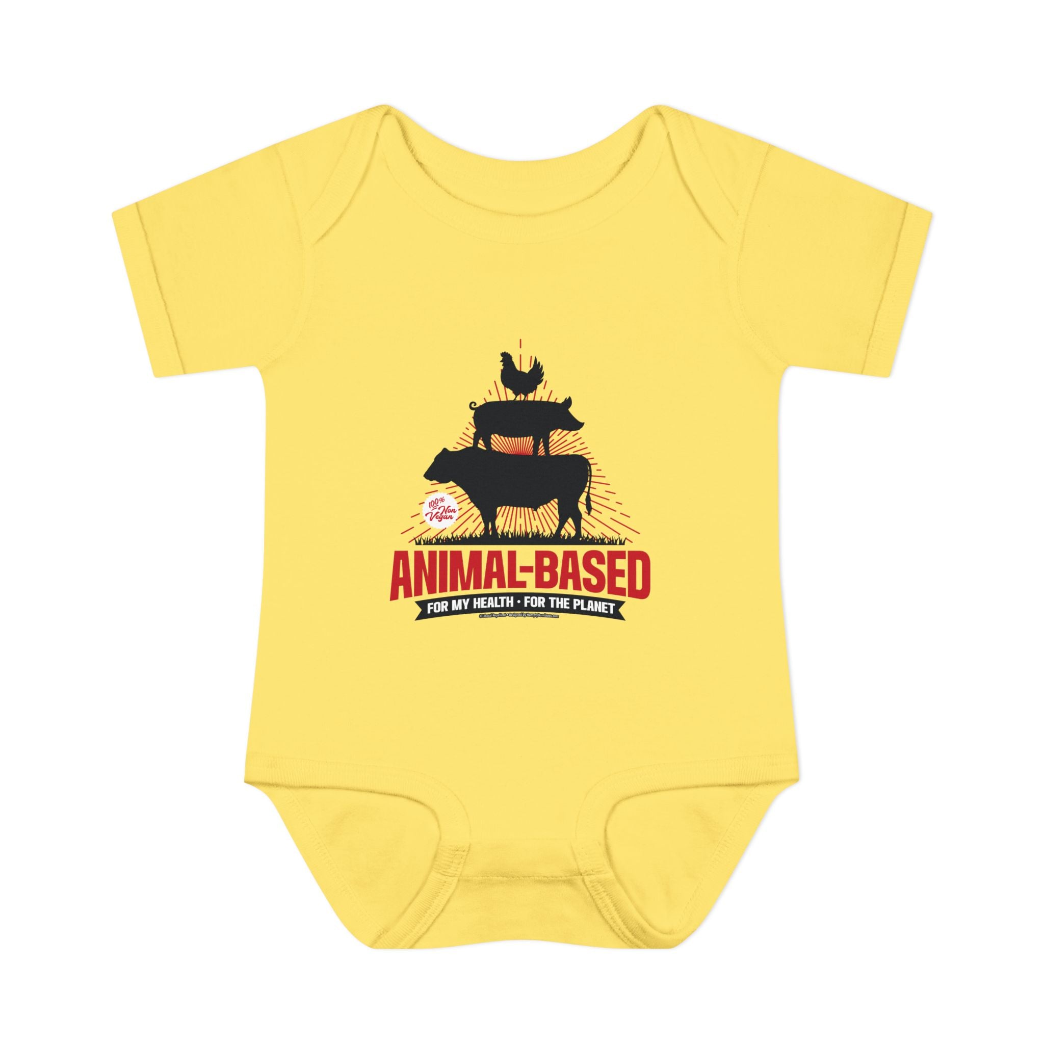 Animal Based - Infant Soft Cotton Onsie Bodysuit