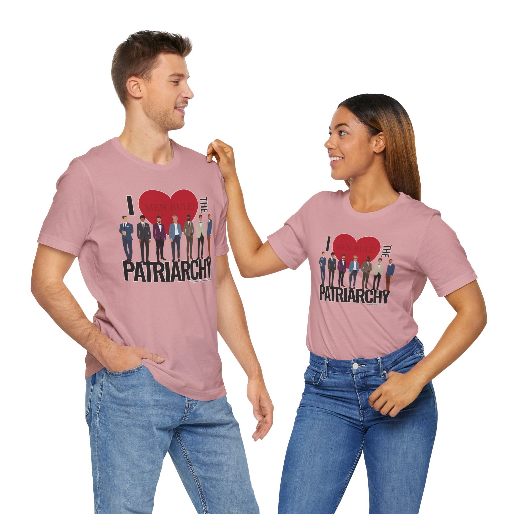 I Love The Patriarchy (The Good 'Ol Boys Edition) - Unisex Soft Cotton Short Sleeve T-Shirt