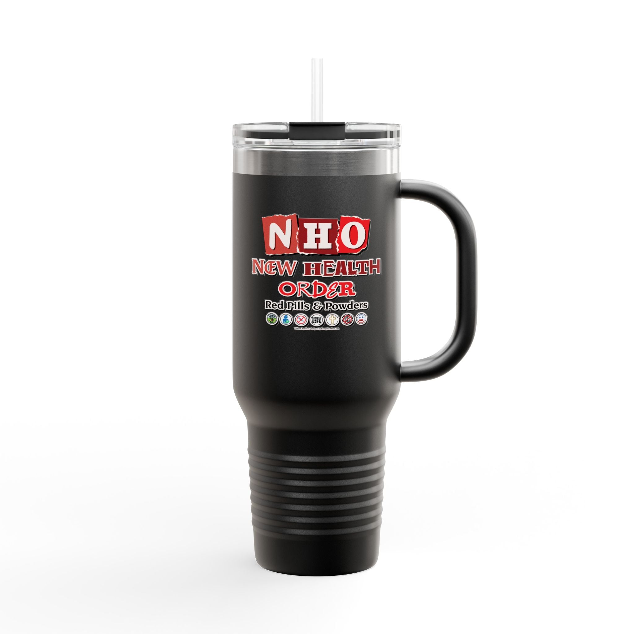 New Health Order - 40oz Insulated Travel Mug