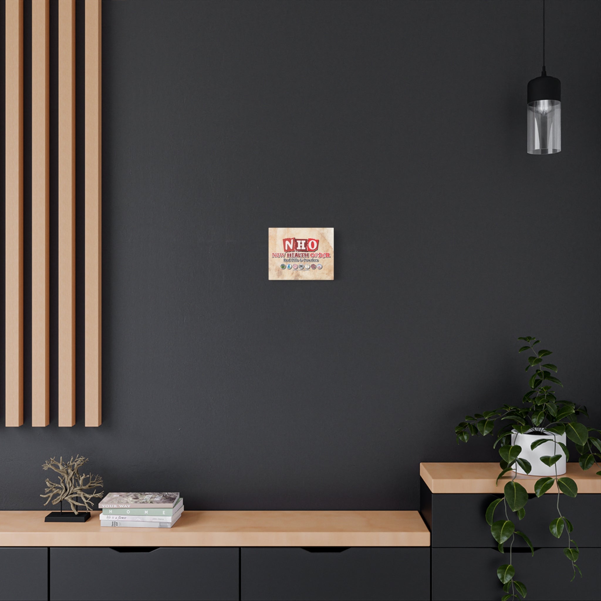 New Health Order - Gallery Wrapped Canvas Wall Art