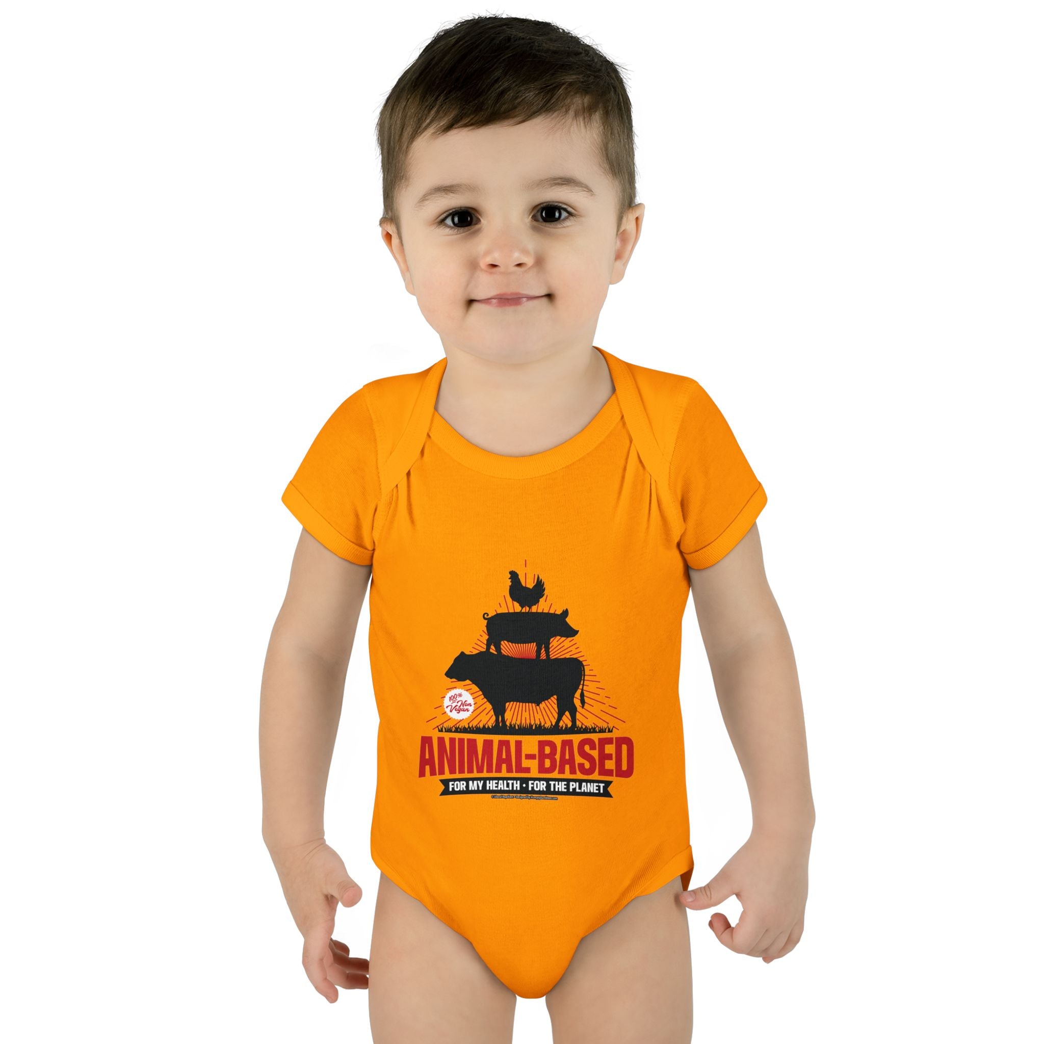 Animal Based - Infant Soft Cotton Onsie Bodysuit