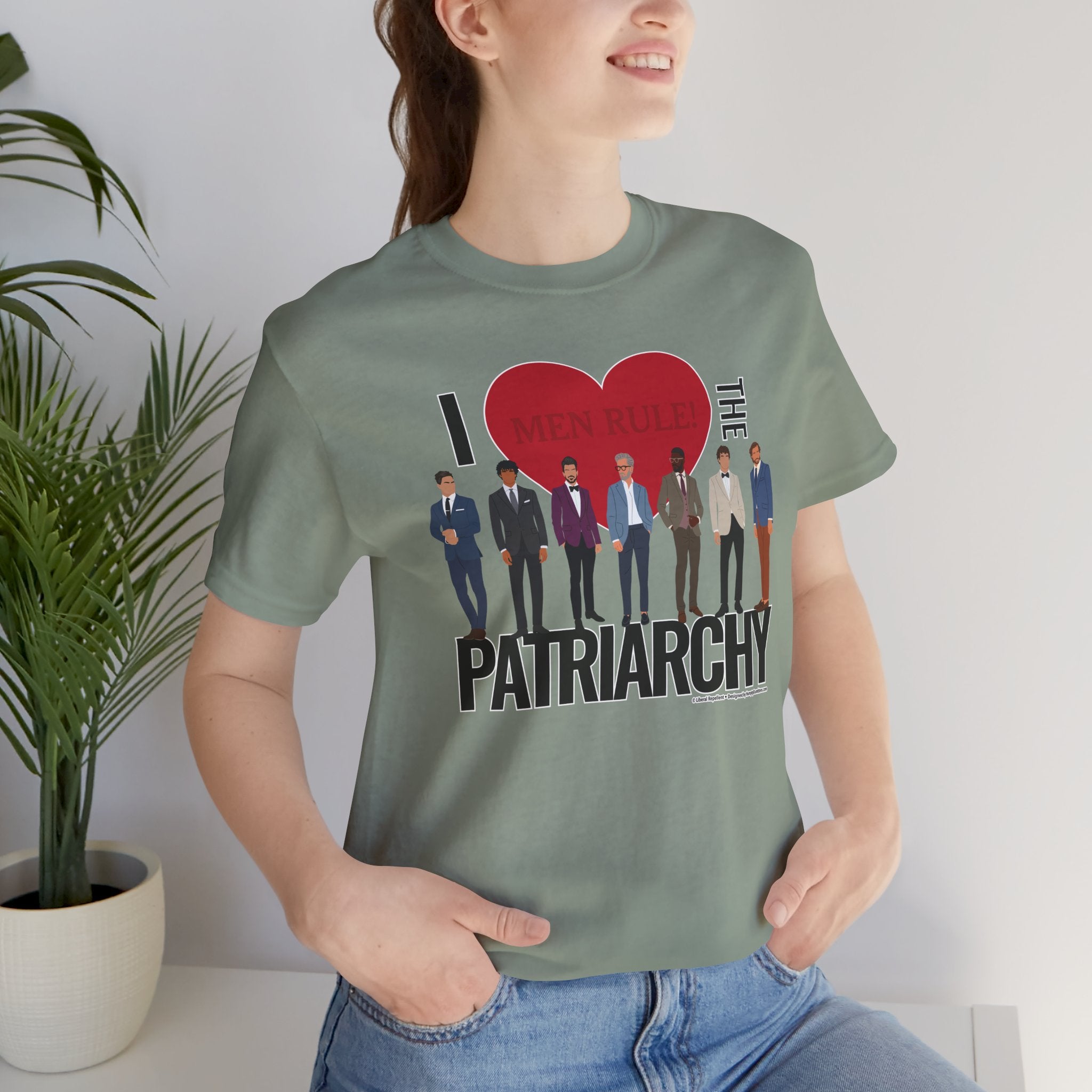 I Love The Patriarchy (The Good 'Ol Boys Edition) - Unisex Soft Cotton Short Sleeve T-Shirt