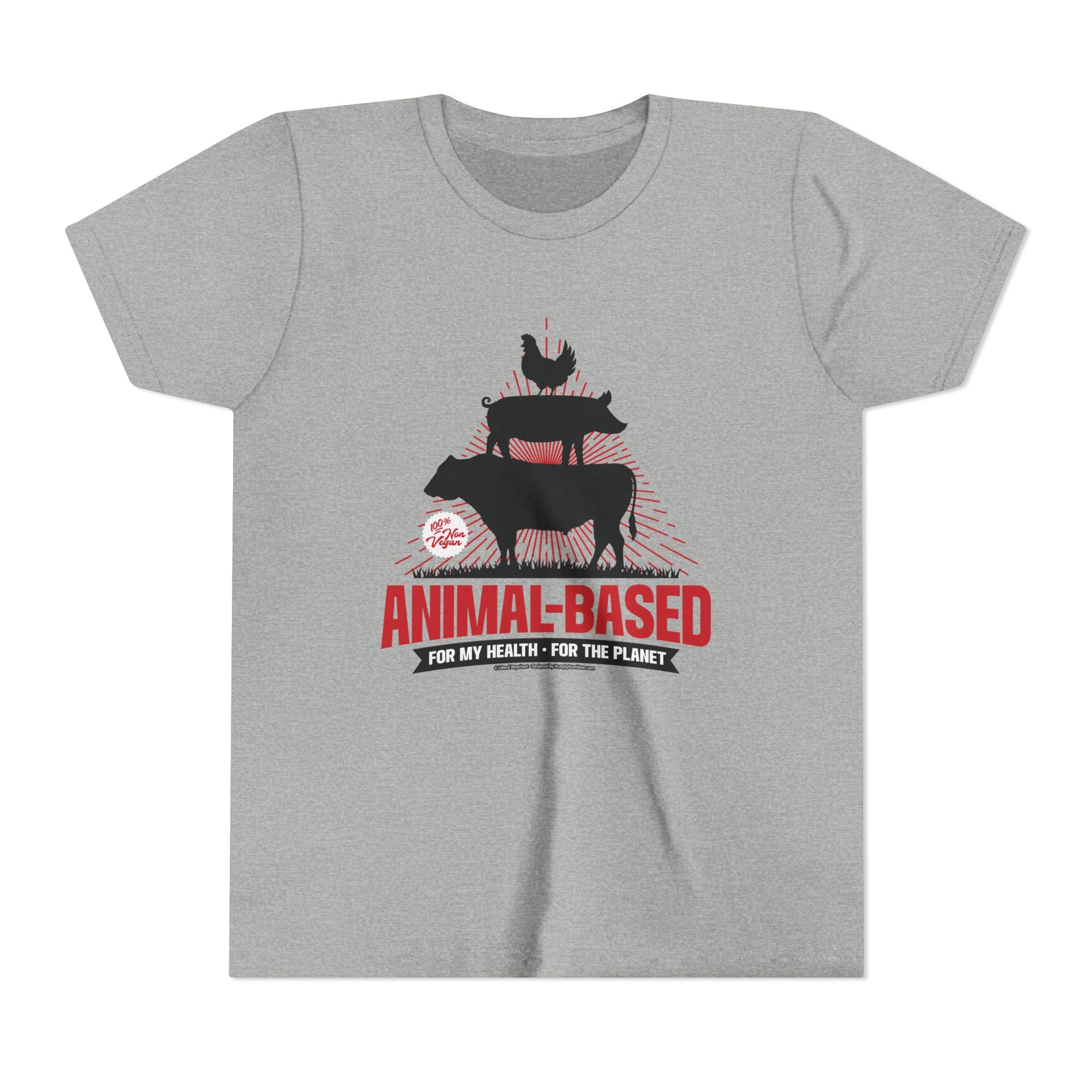 Animal Based - Youth Soft Cotton Short Sleeve T-Shirt