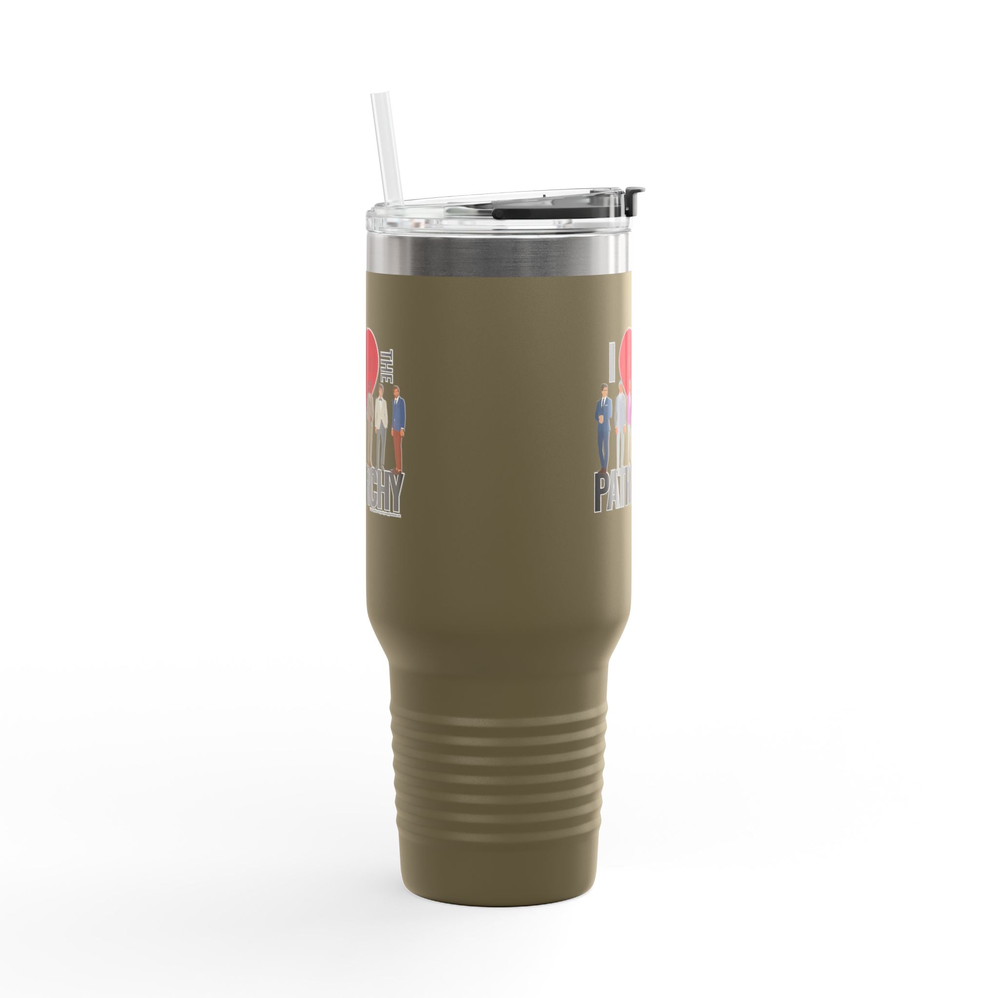 I Heart the Patriarchy (The Good 'Ol Boys Club Edition) - 40oz Insulated Travel Mug