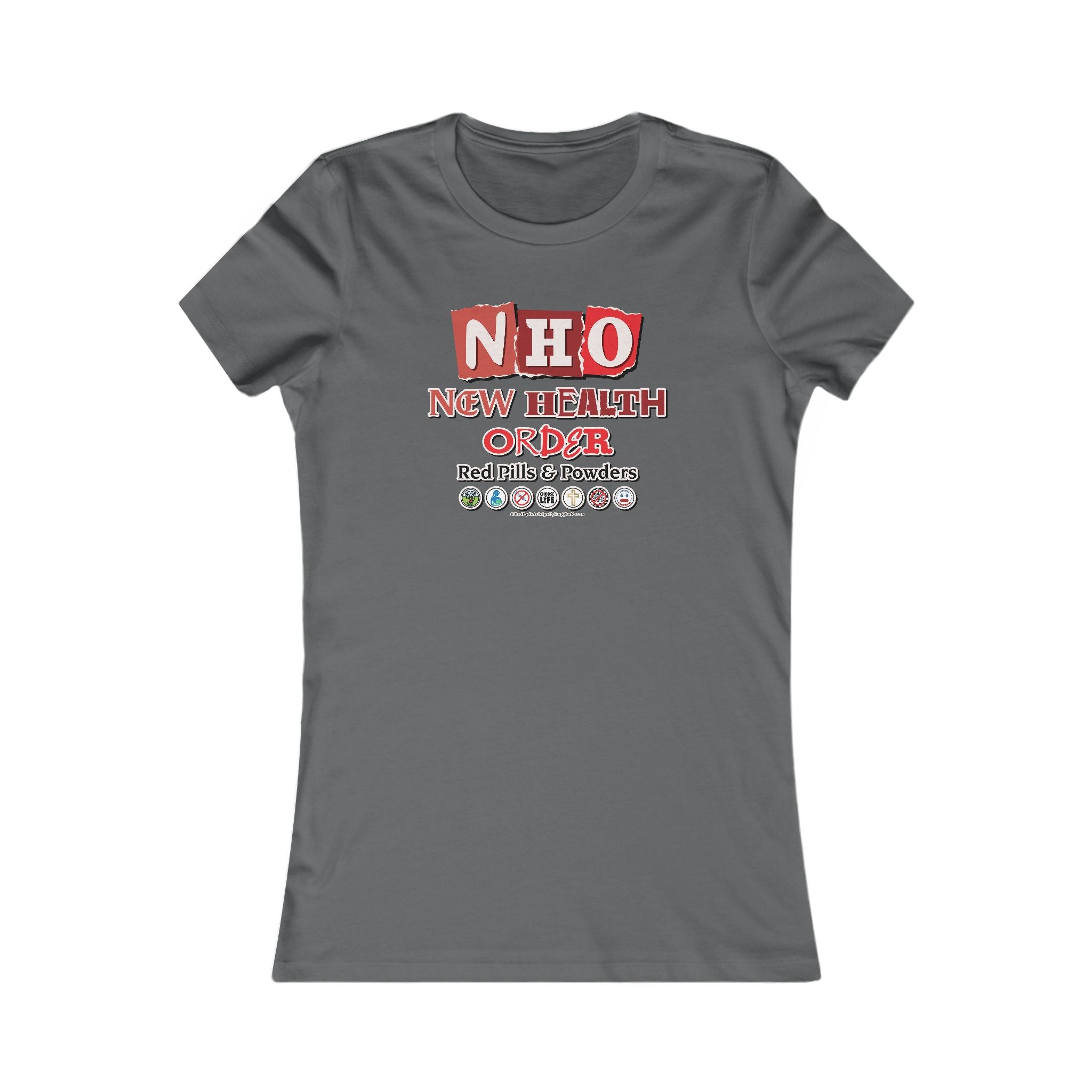 New Health Order - Ladies Soft Cotton Cap Sleeve T-Shirt