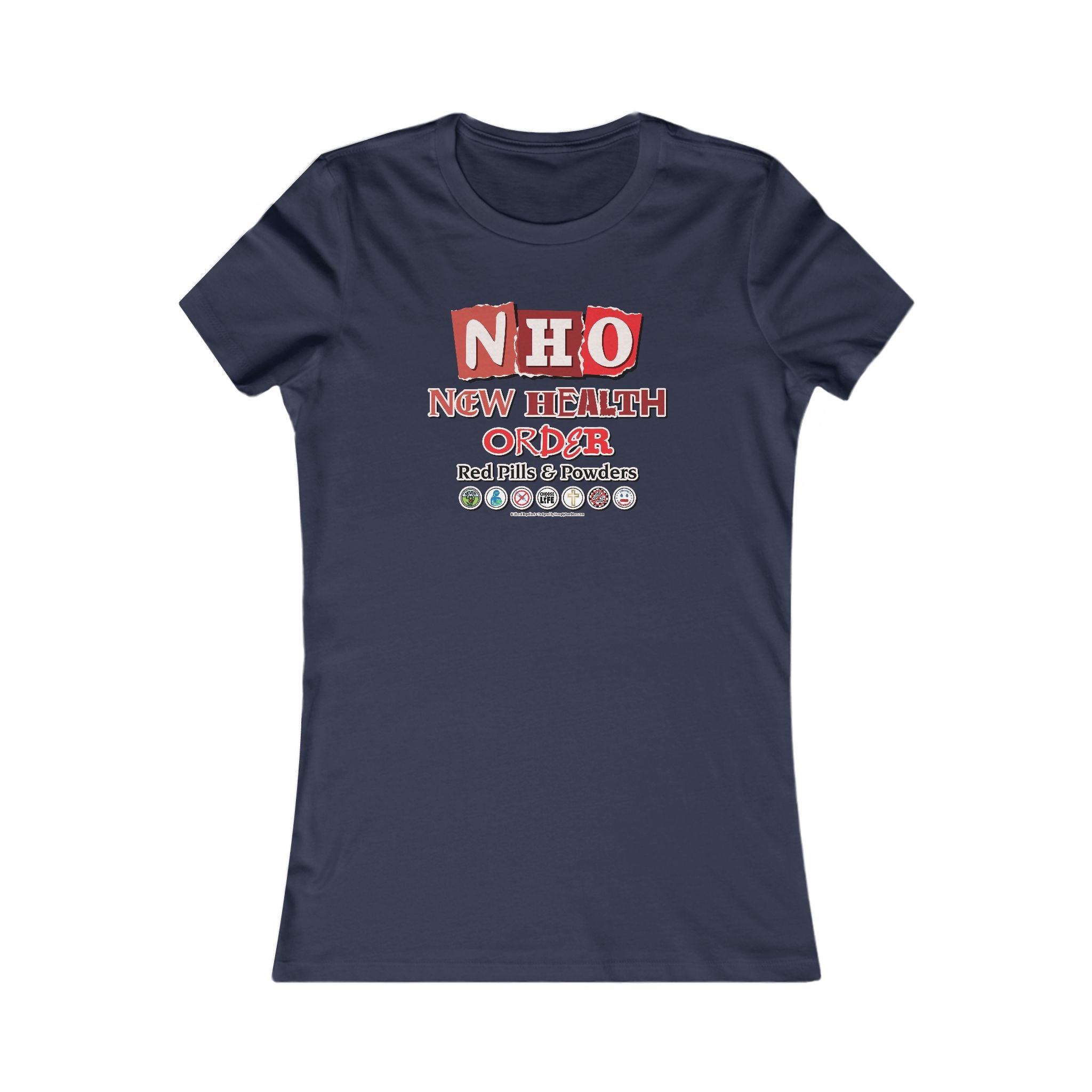 New Health Order - Ladies Soft Cotton Cap Sleeve T-Shirt